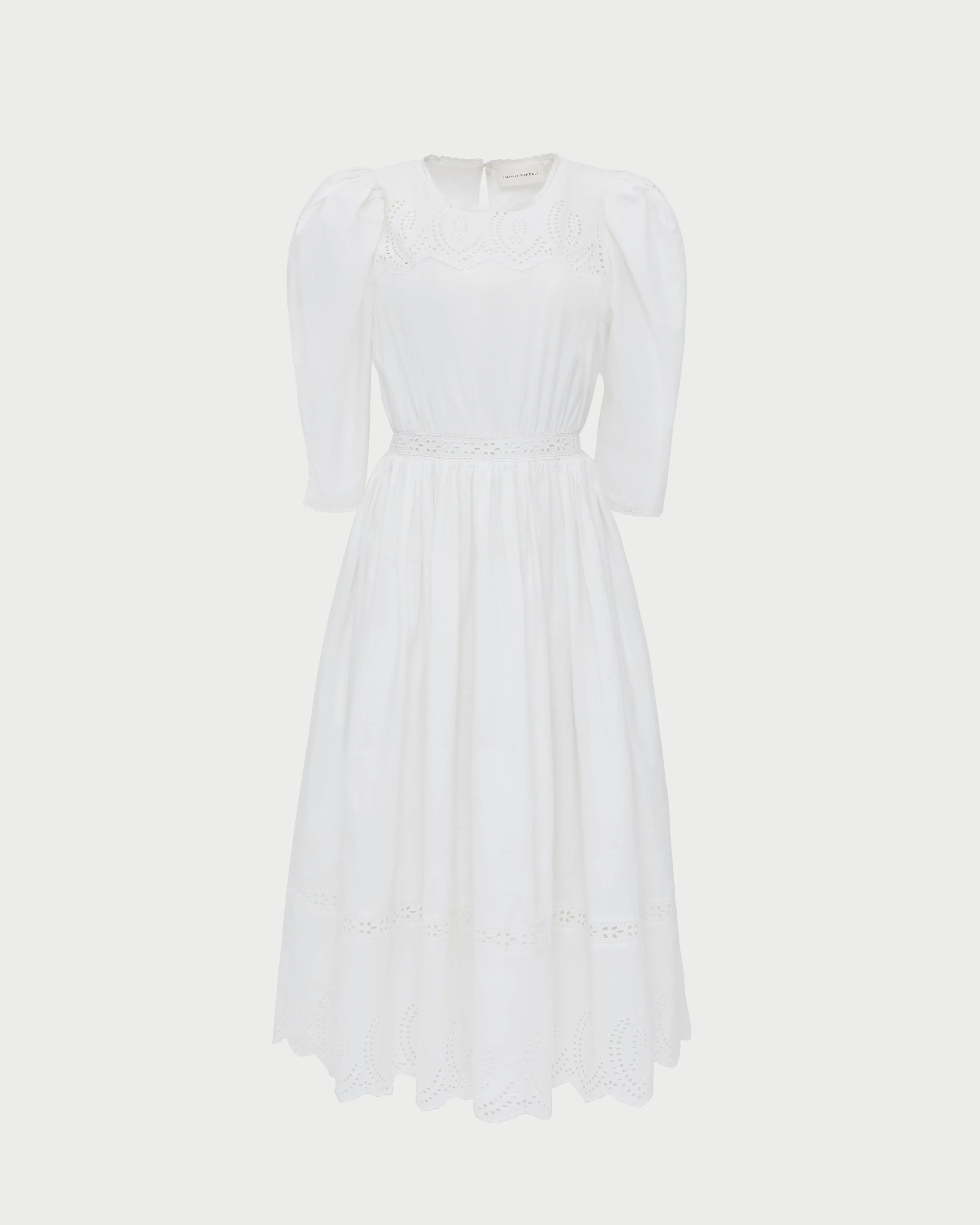 Thelma Eyelet Dress sold by Loeffler Randall product image thumbnail 2