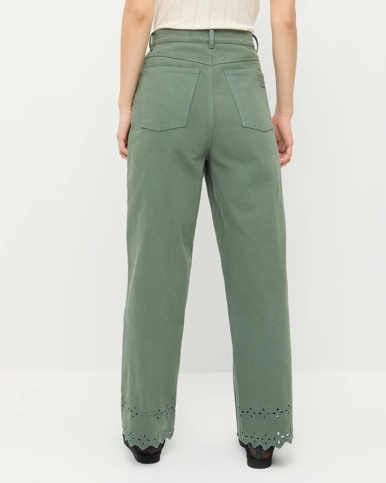 Demi Embroidered Pant sold by Loeffler Randall product image thumbnail 3