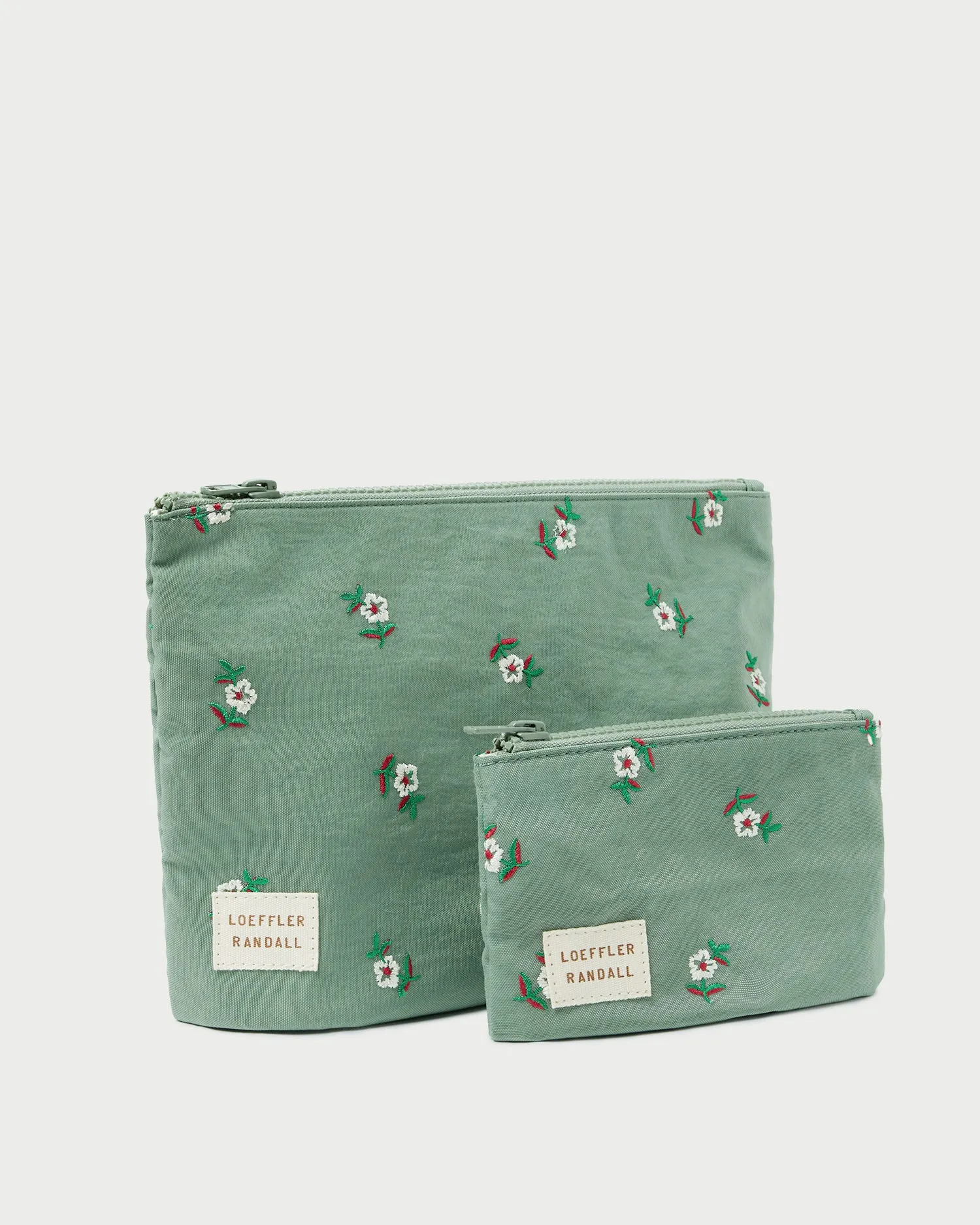 Tracy Sage Floral Pouch Set sold by Loeffler Randall product image thumbnail 2