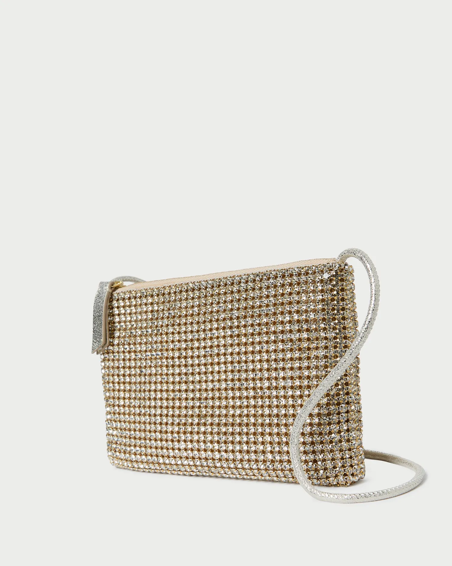 Yasmine Gold Diamanté Crossbody sold by Loeffler Randall product image thumbnail 2