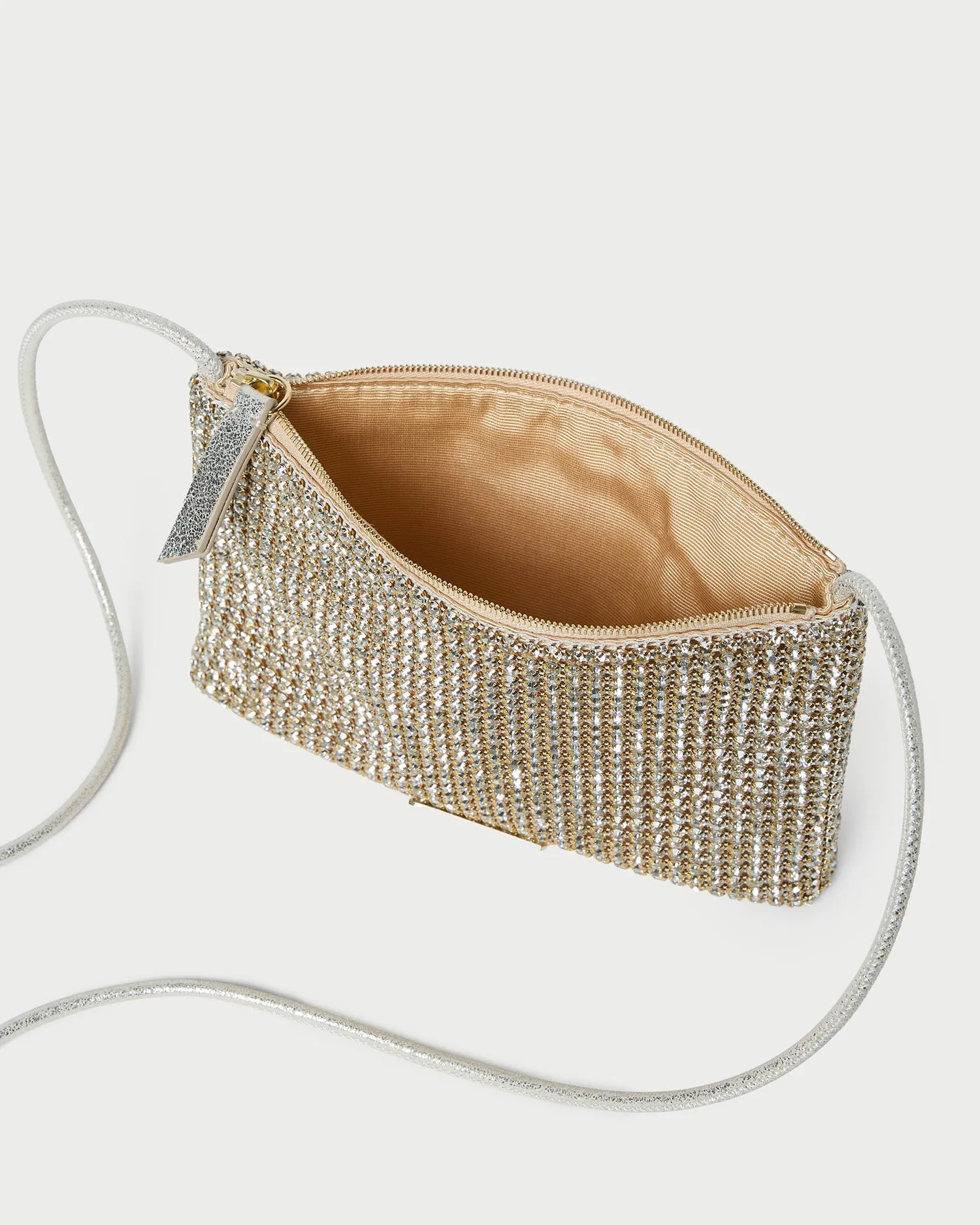Yasmine Gold Diamanté Crossbody sold by Loeffler Randall product image thumbnail 4