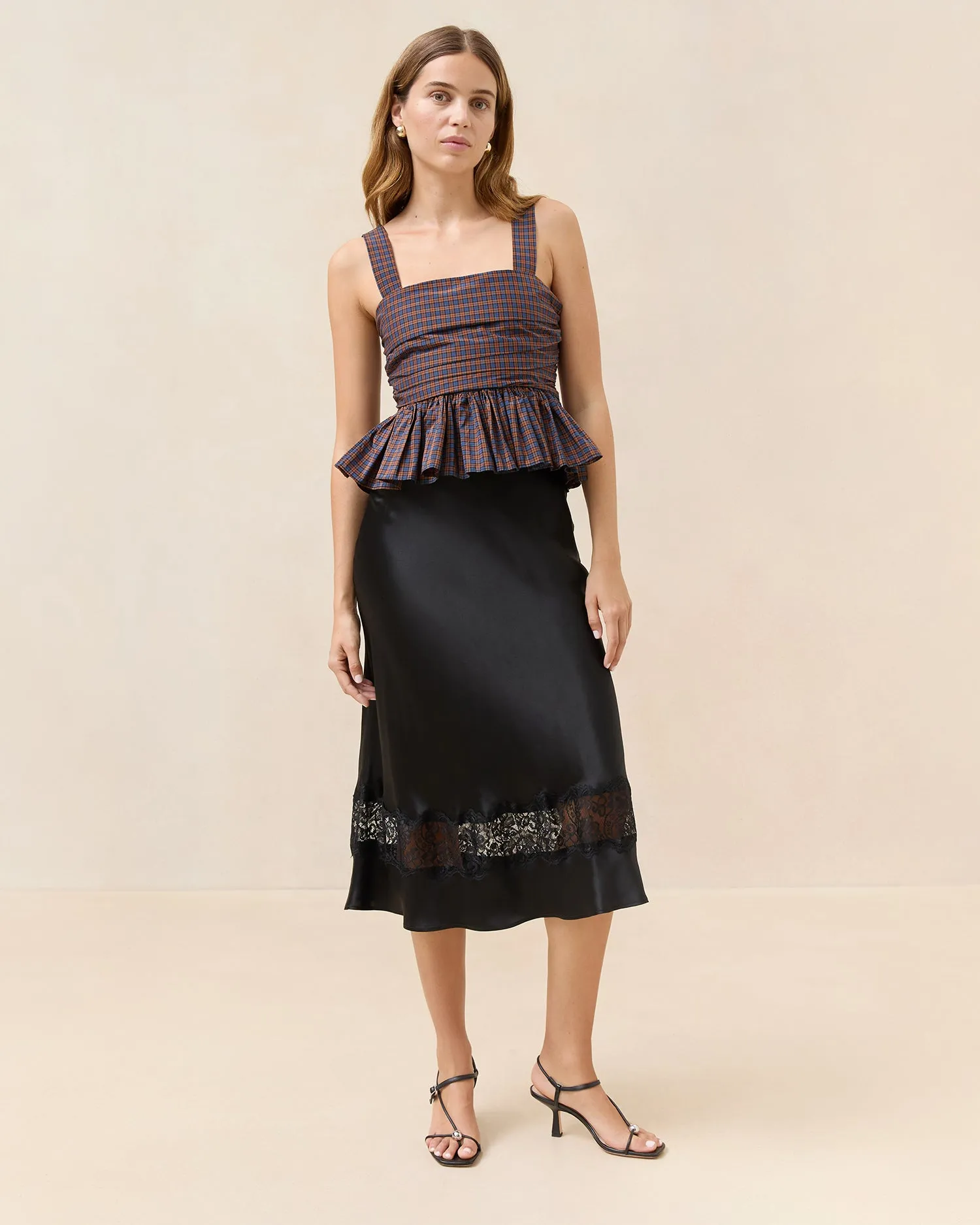 Saskia Silk Skirt sold by Loeffler Randall product image thumbnail 4