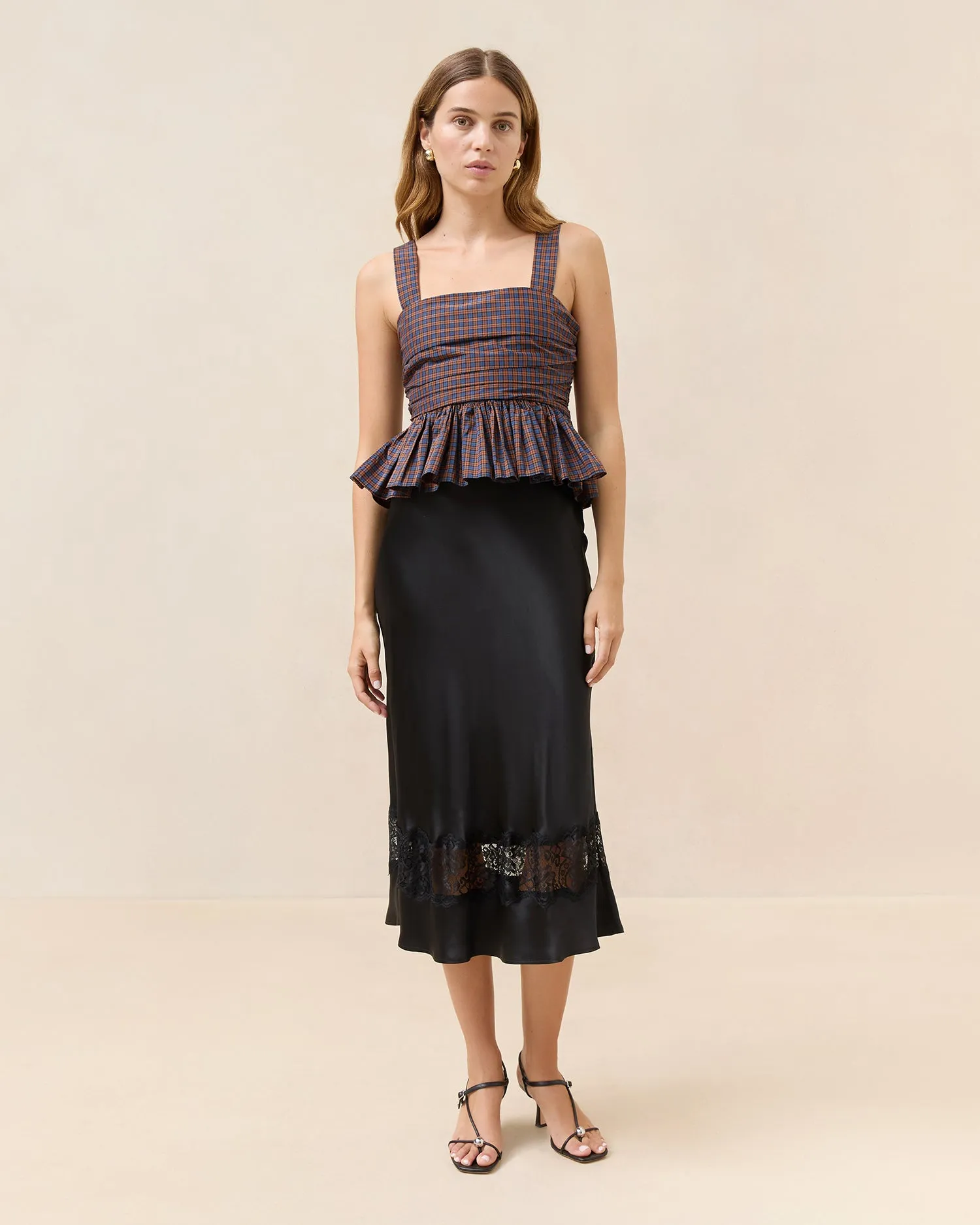 Saskia Silk Skirt sold by Loeffler Randall
