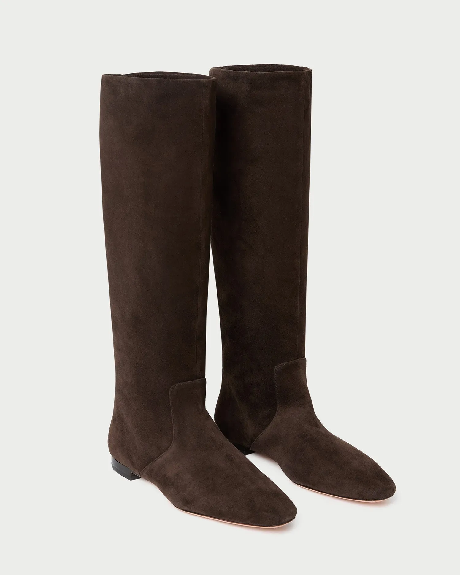 Lillian Brown Suede Tall Boot sold by Loeffler Randall product image thumbnail 4