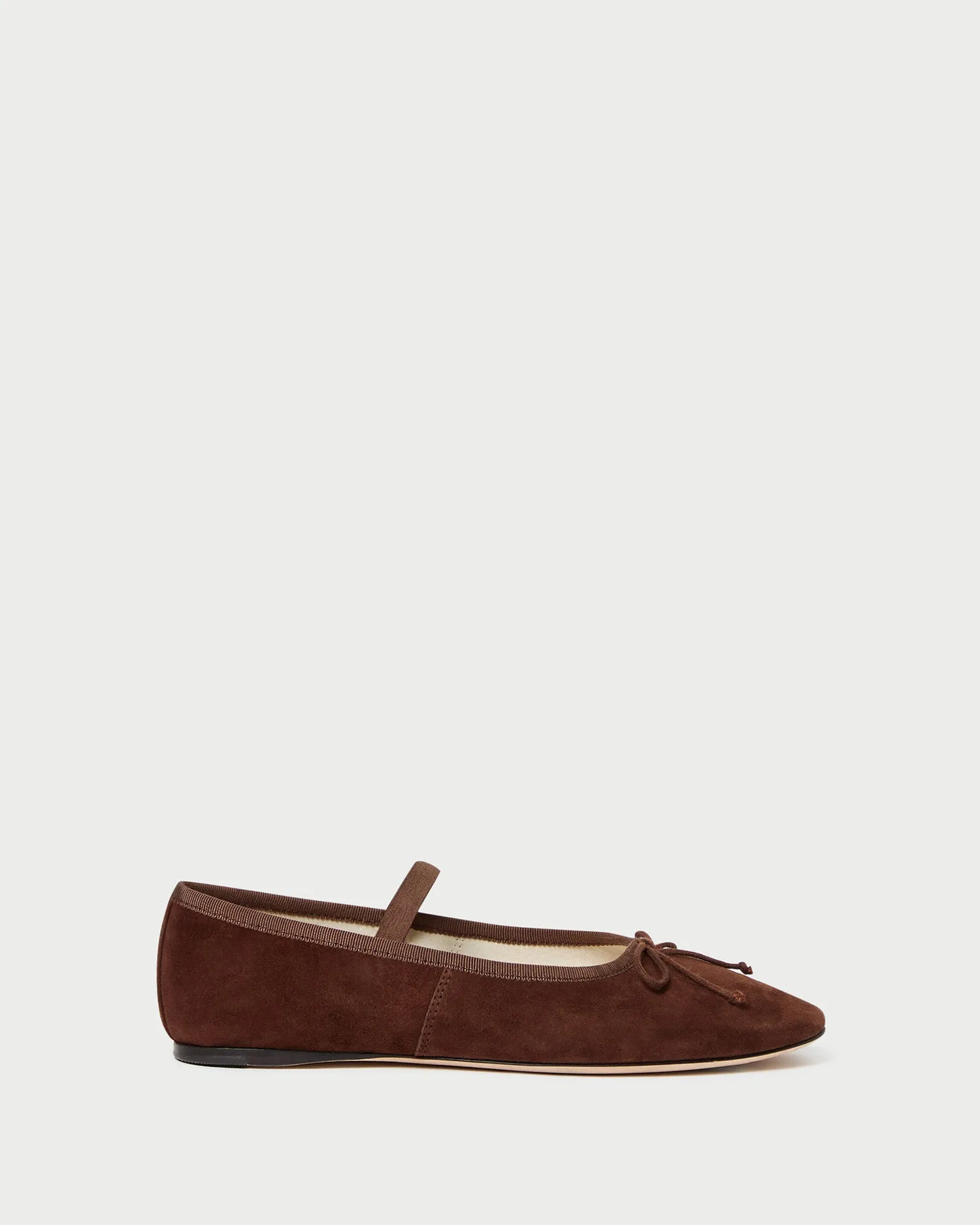 Leonie Espresso Suede Ballet Flat sold by Loeffler Randall product image thumbnail 3