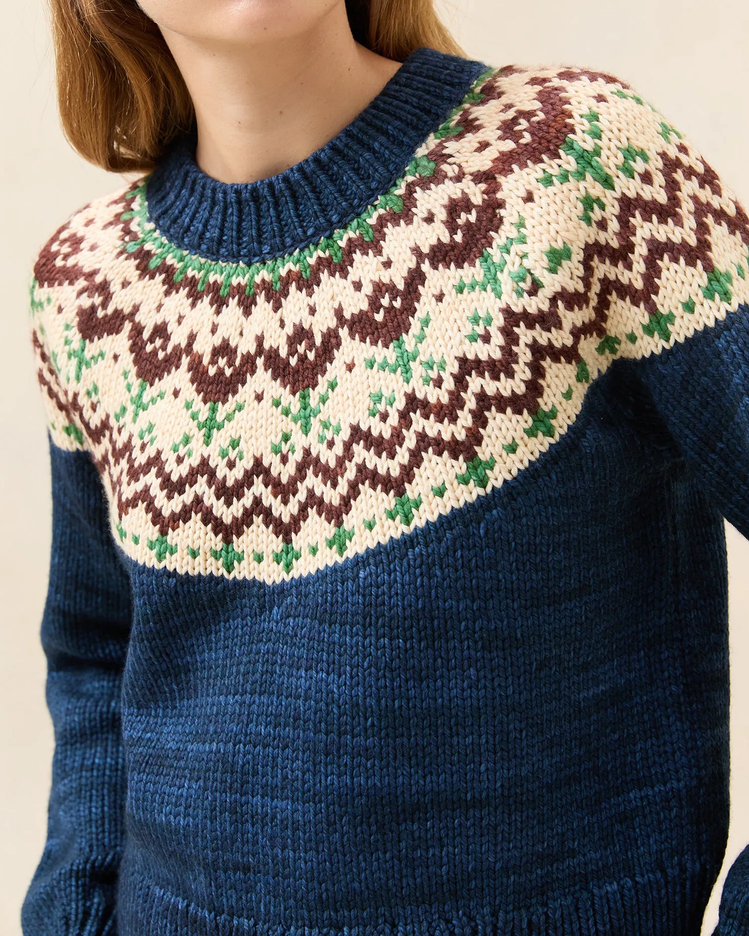 Ian Fairisle Sweater sold by Loeffler Randall product image thumbnail 3