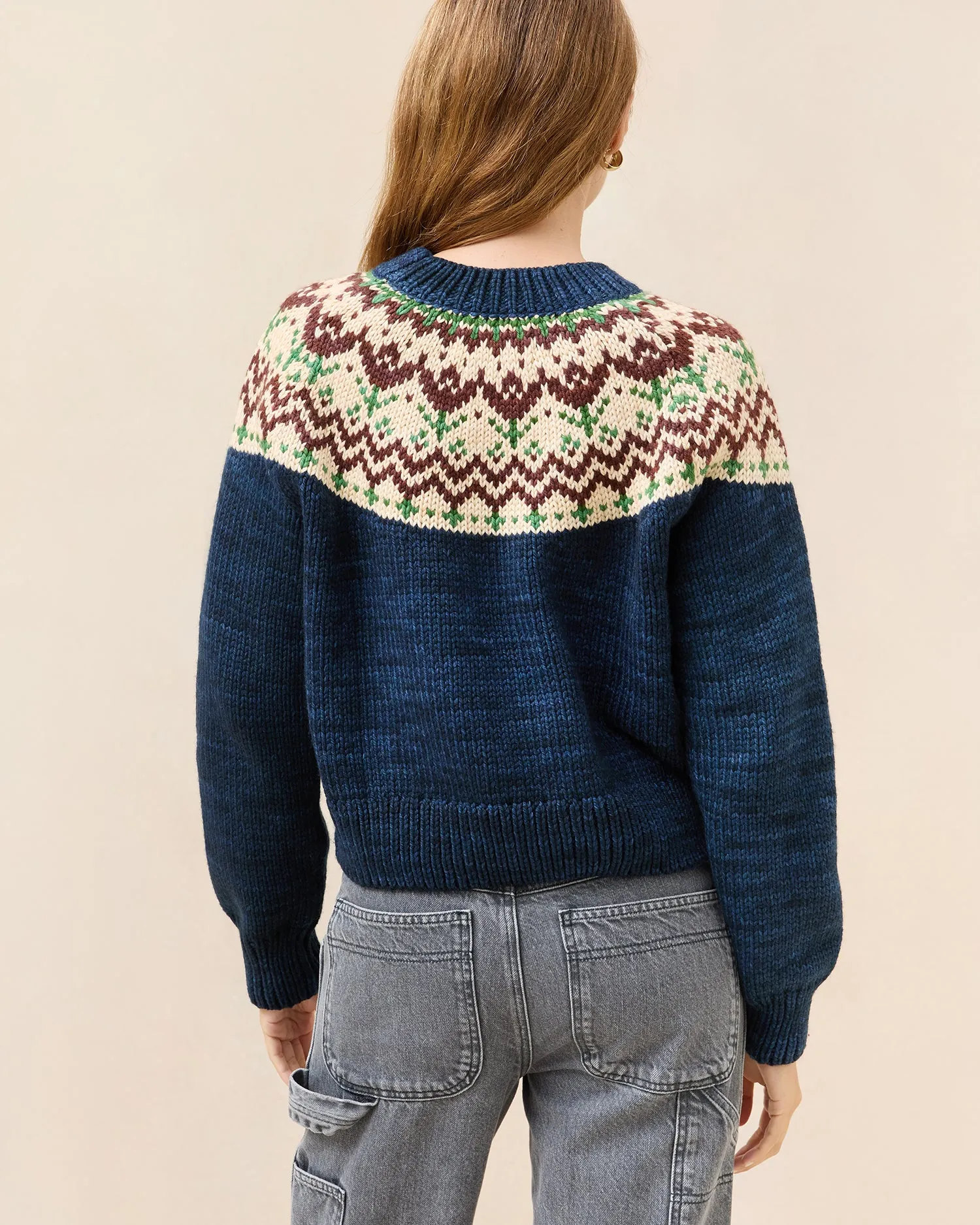 Ian Fairisle Sweater sold by Loeffler Randall product image thumbnail 4