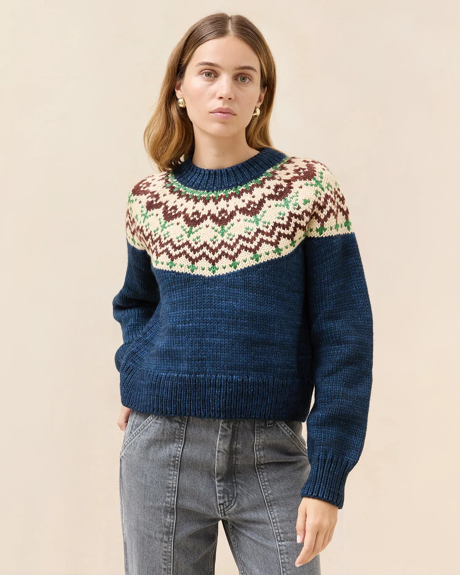 Ian Fairisle Sweater sold by Loeffler Randall