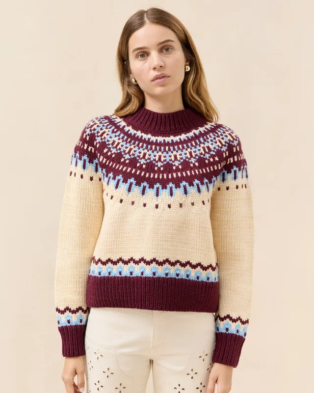 Florence Fairisle Sweater sold by Loeffler Randall