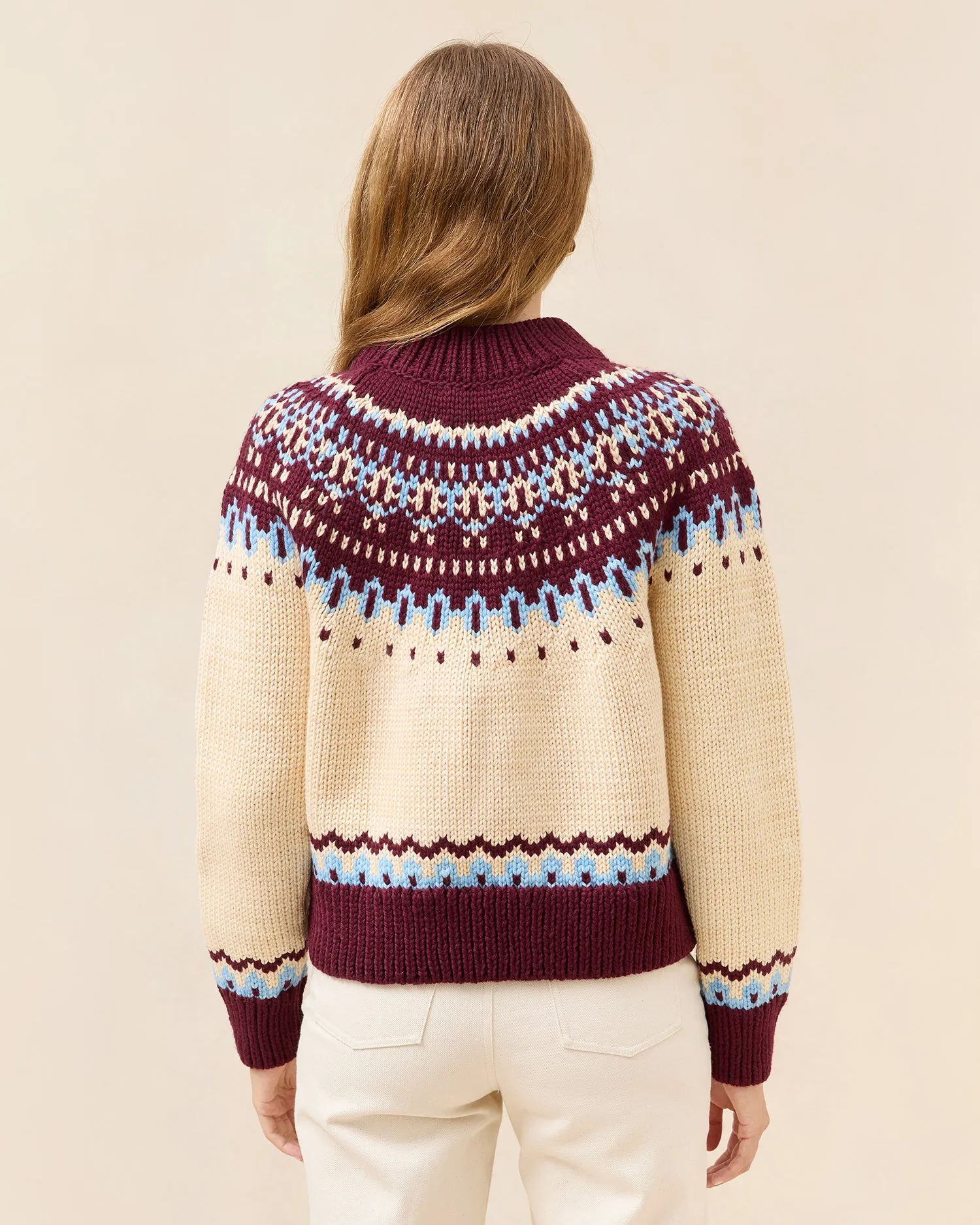 Florence Fairisle Sweater sold by Loeffler Randall product image thumbnail 3