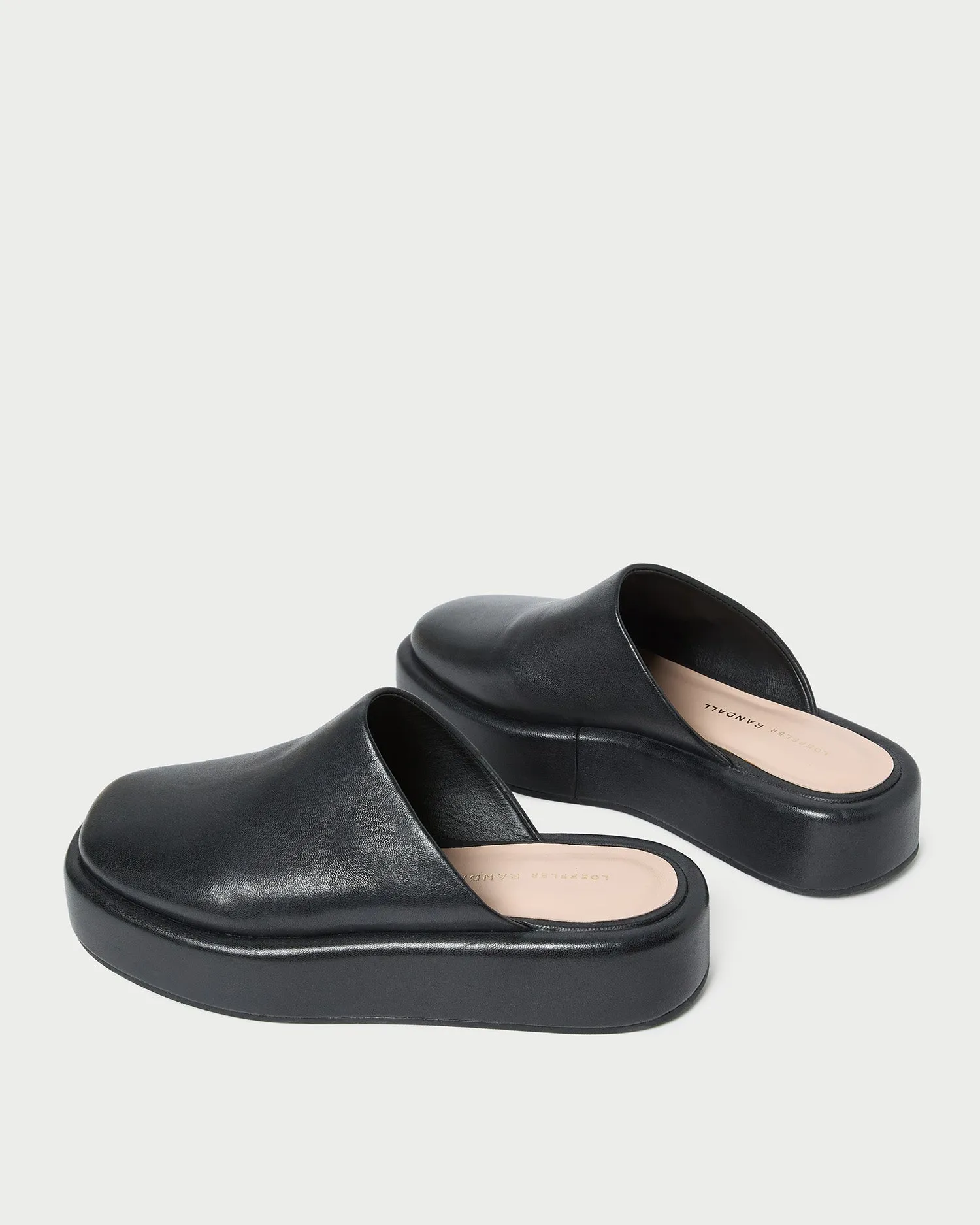 Haven Black Leather Mule sold by Loeffler Randall product image thumbnail 4