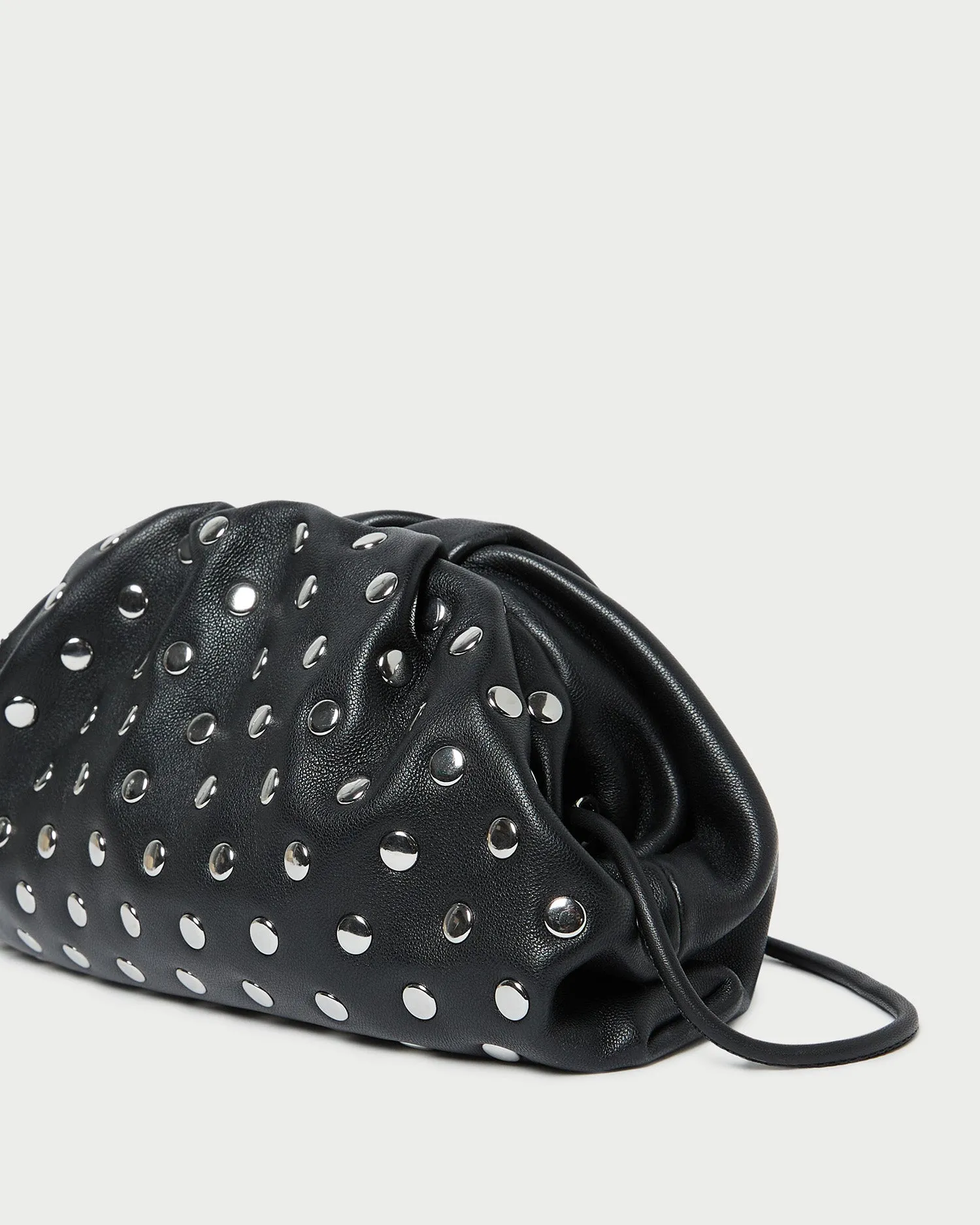 Bailey Black/Silver Dome Clutch sold by Loeffler Randall product image thumbnail 3