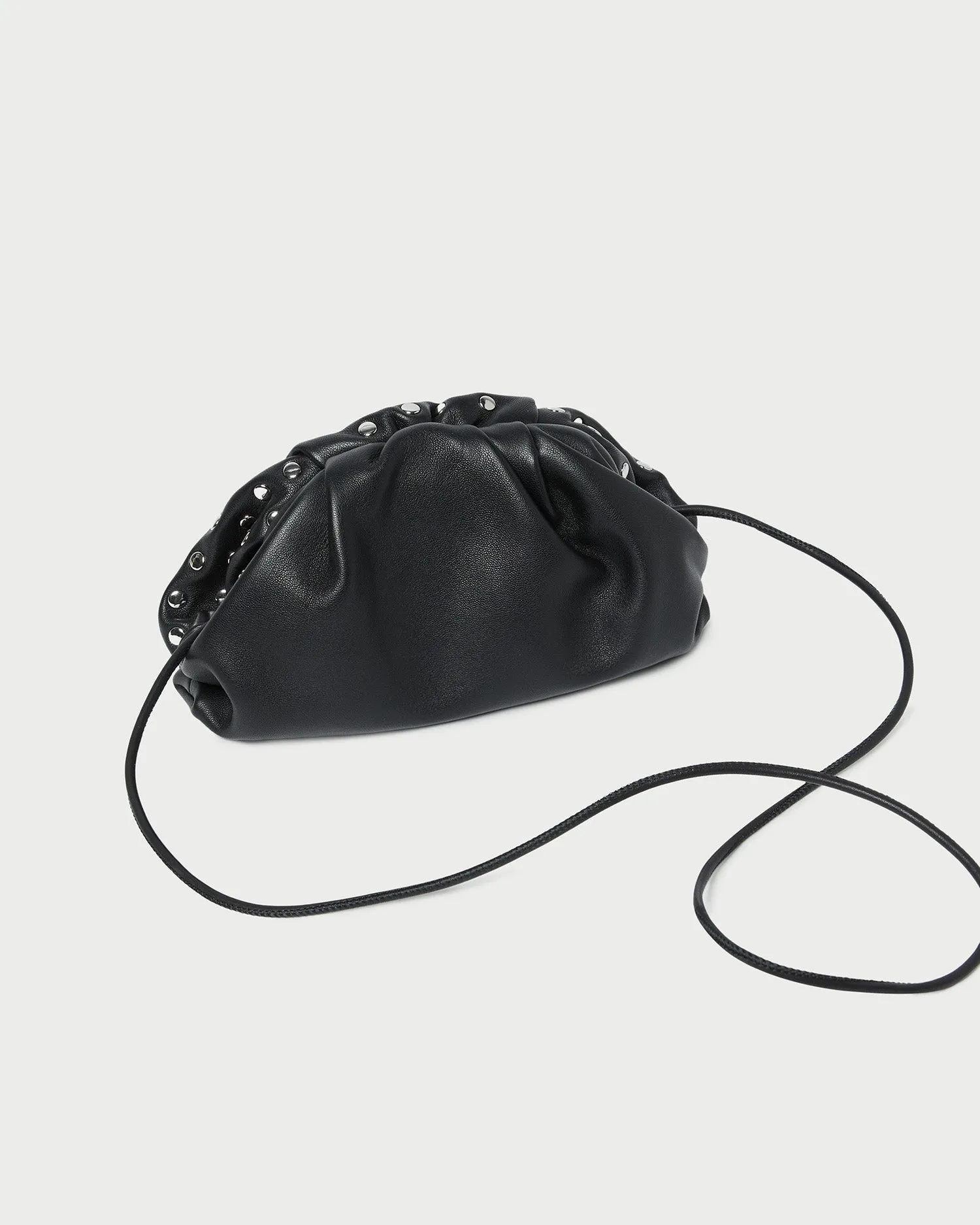 Bailey Black/Silver Dome Clutch sold by Loeffler Randall product image thumbnail 4