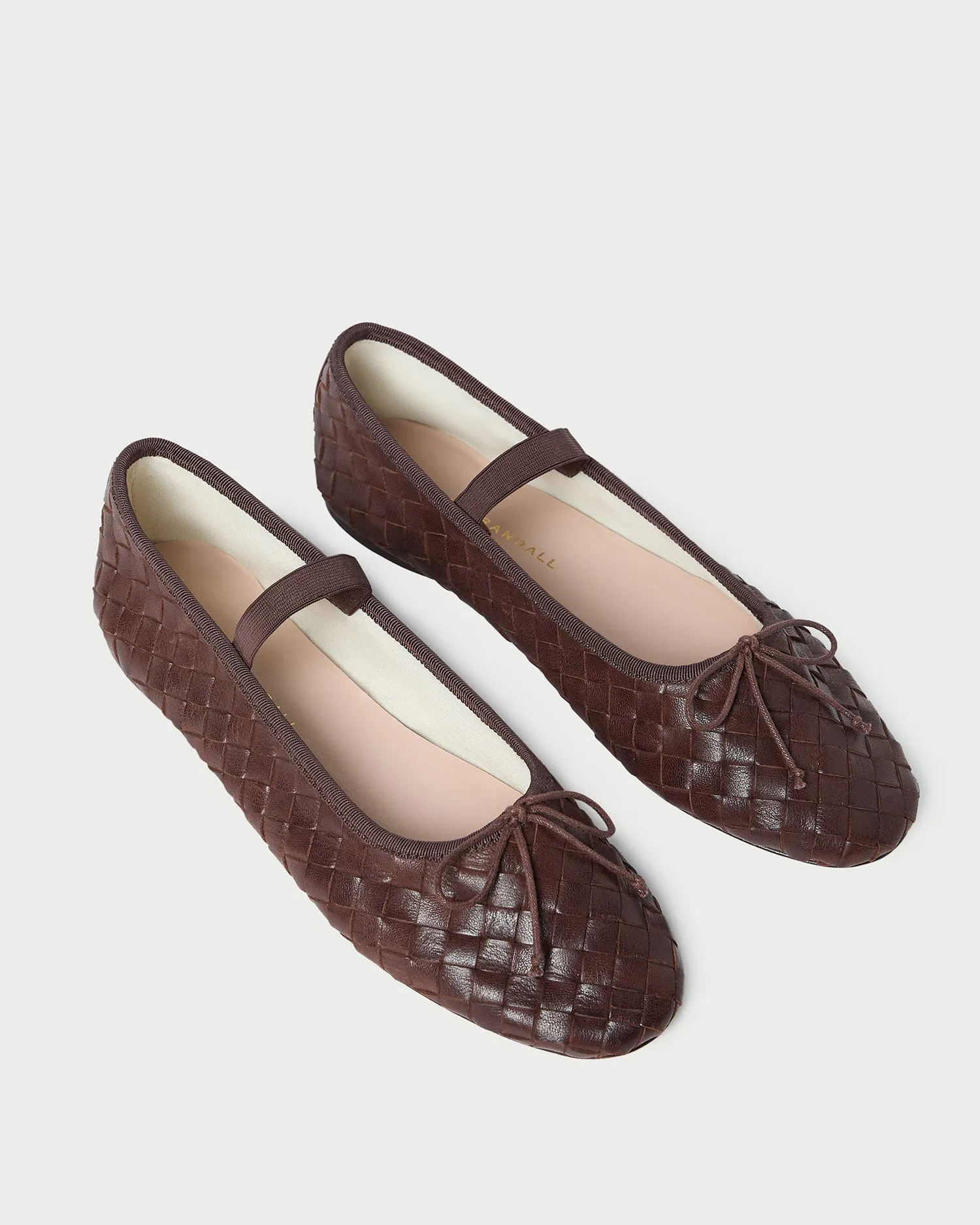 Leonie Espresso Woven Ballet Flat sold by Loeffler Randall product image thumbnail 4