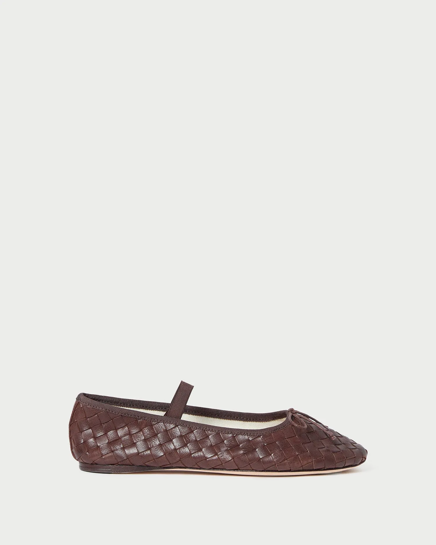 Leonie Espresso Woven Ballet Flat sold by Loeffler Randall product image thumbnail 3