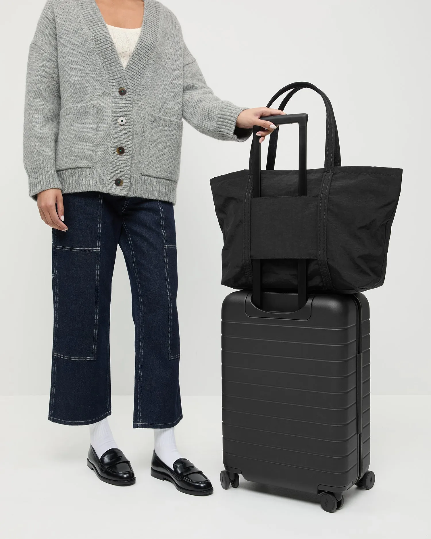 Dina Black Travel Tote sold by Loeffler Randall product image thumbnail 5