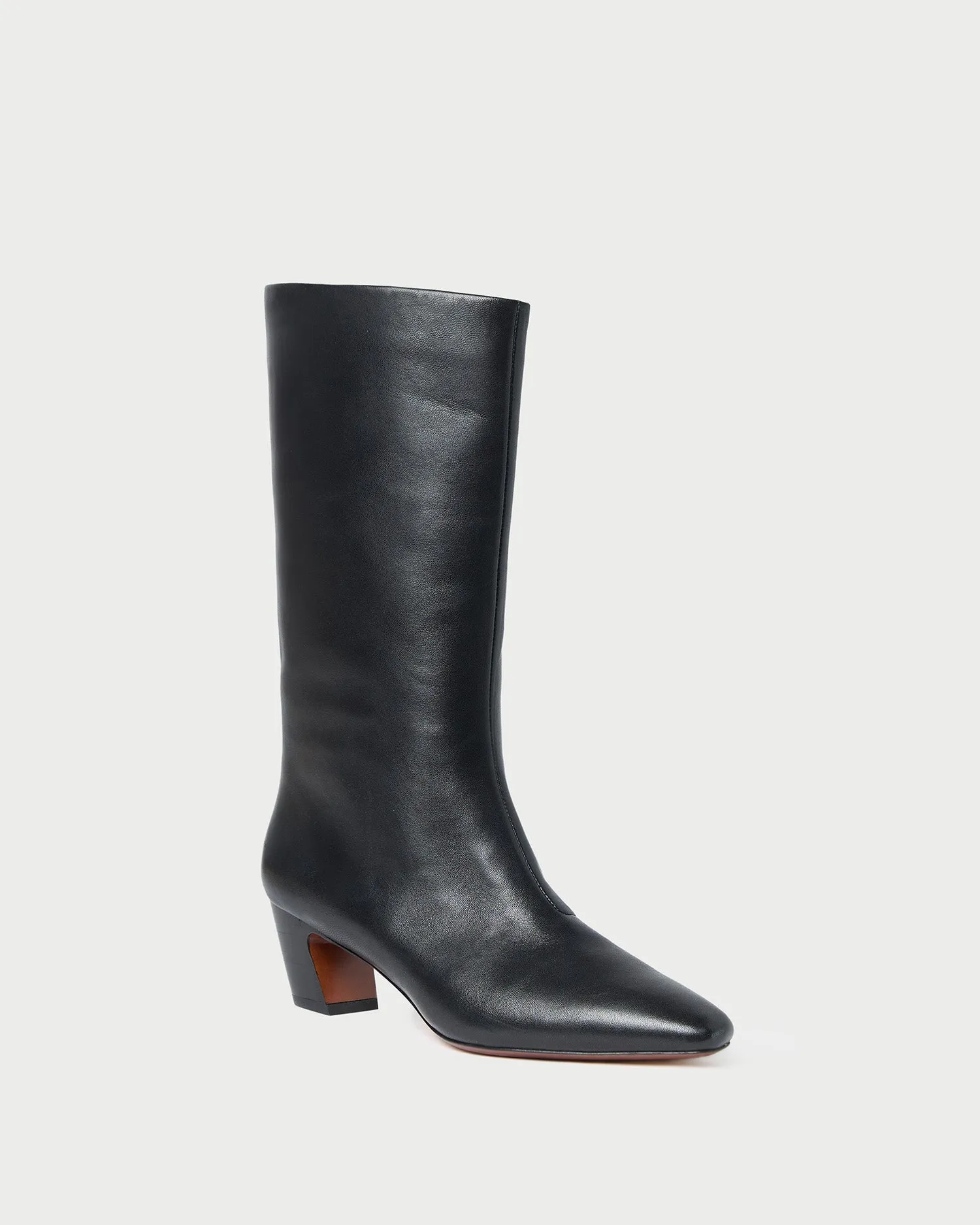 Cleo Black Leather Mid-Calf Boot sold by Loeffler Randall product image thumbnail 4