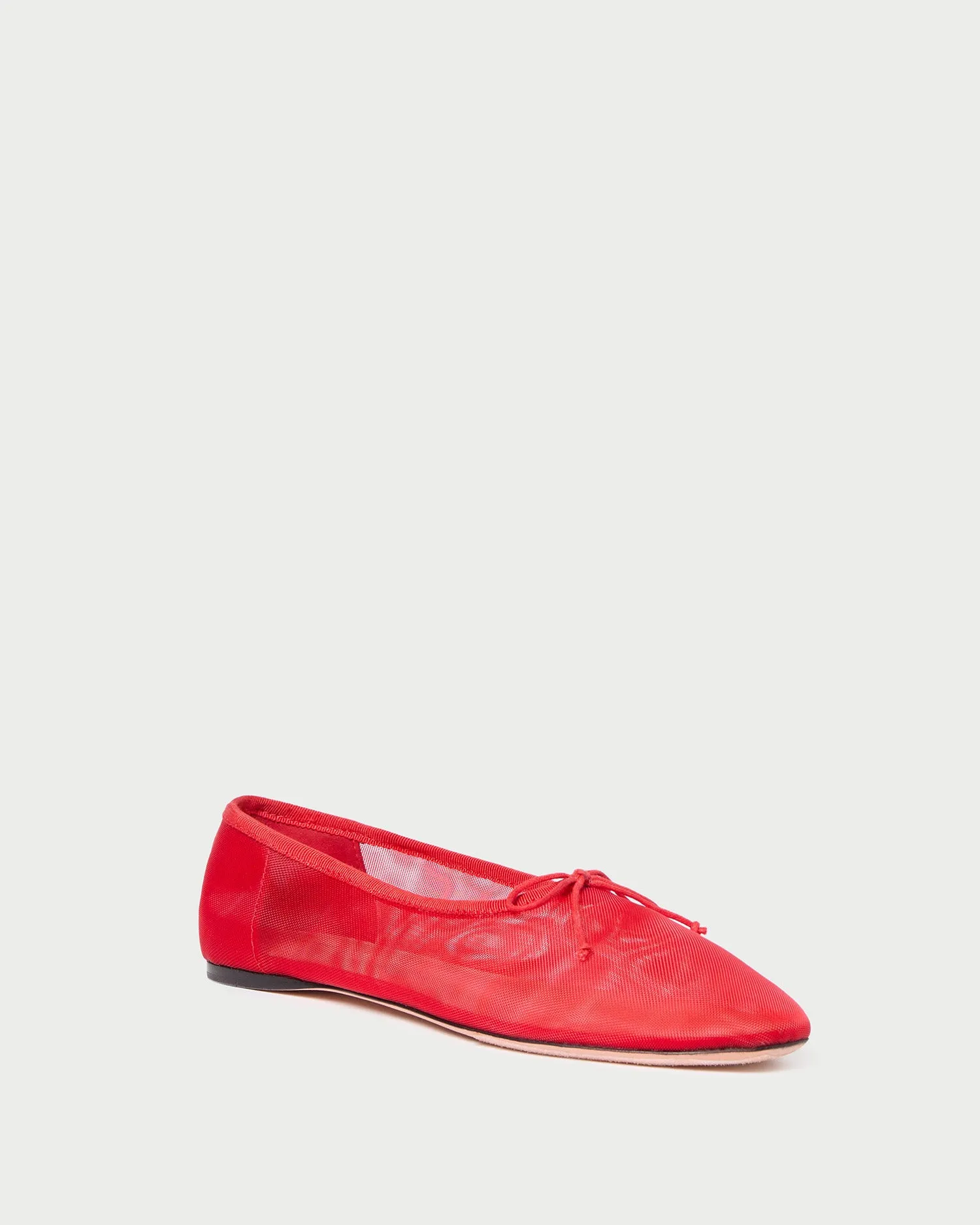 Landon Red Mesh Ballet Flat sold by Loeffler Randall product image thumbnail 3