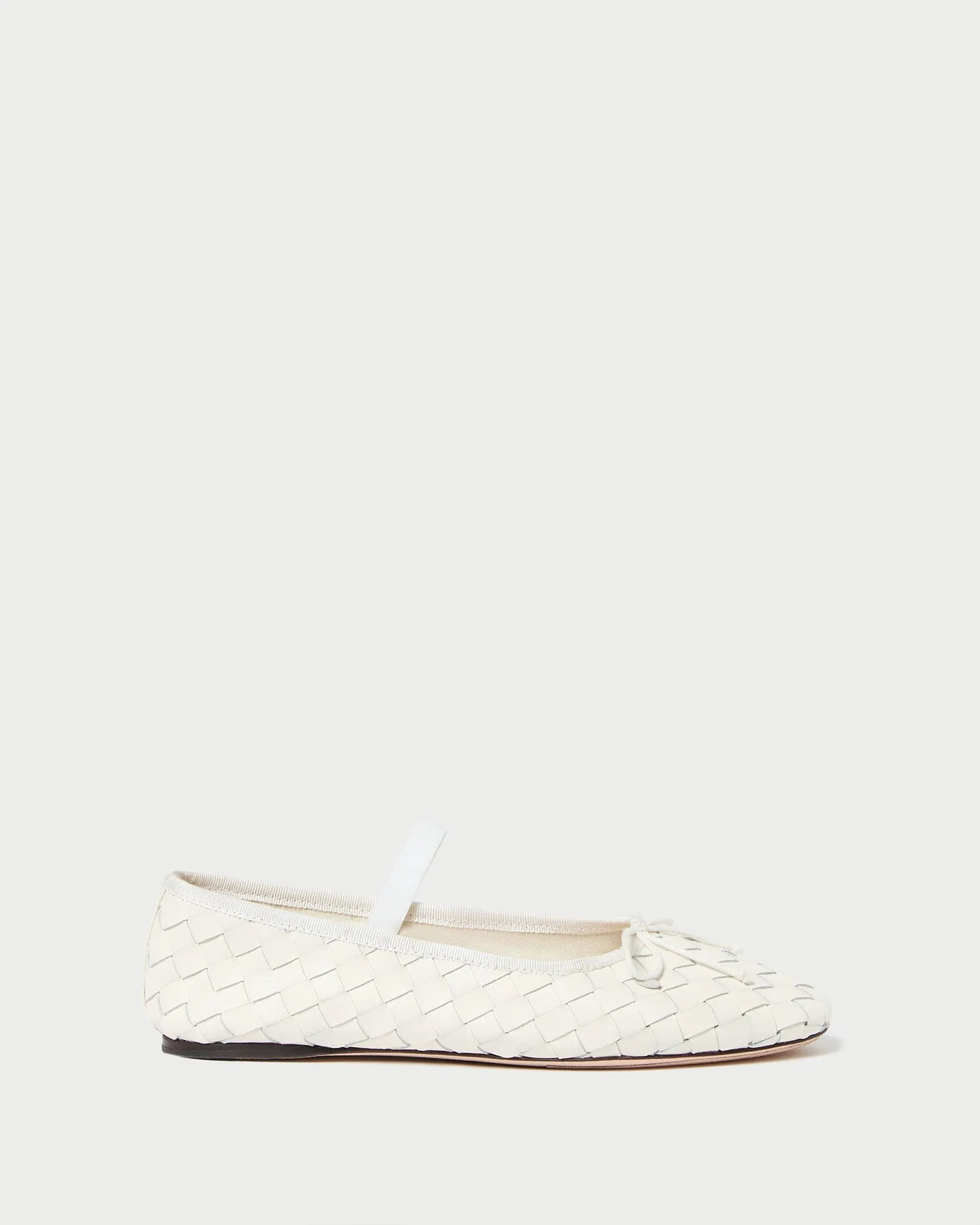 Leonie Cream Woven Ballet Flat sold by Loeffler Randall product image thumbnail 3