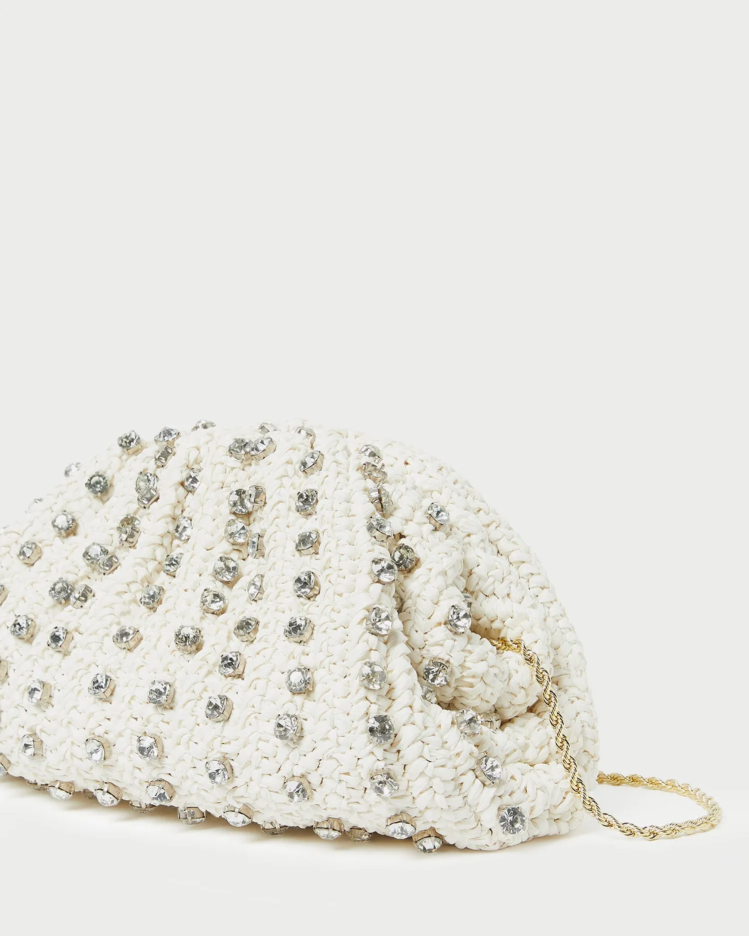 Bailey White/Crystal Dome Clutch sold by Loeffler Randall product image thumbnail 2