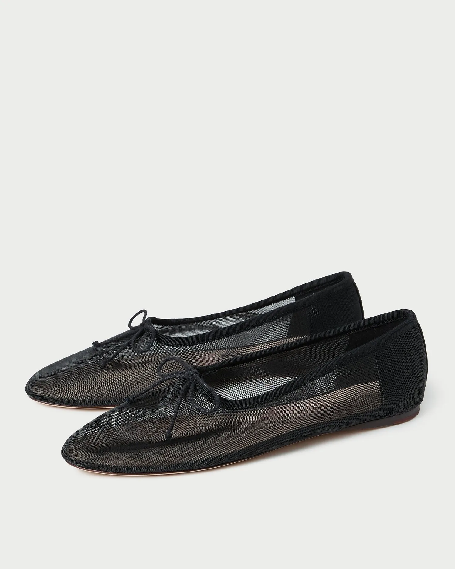 Landon Black Mesh Ballet Flat sold by Loeffler Randall product image thumbnail 4