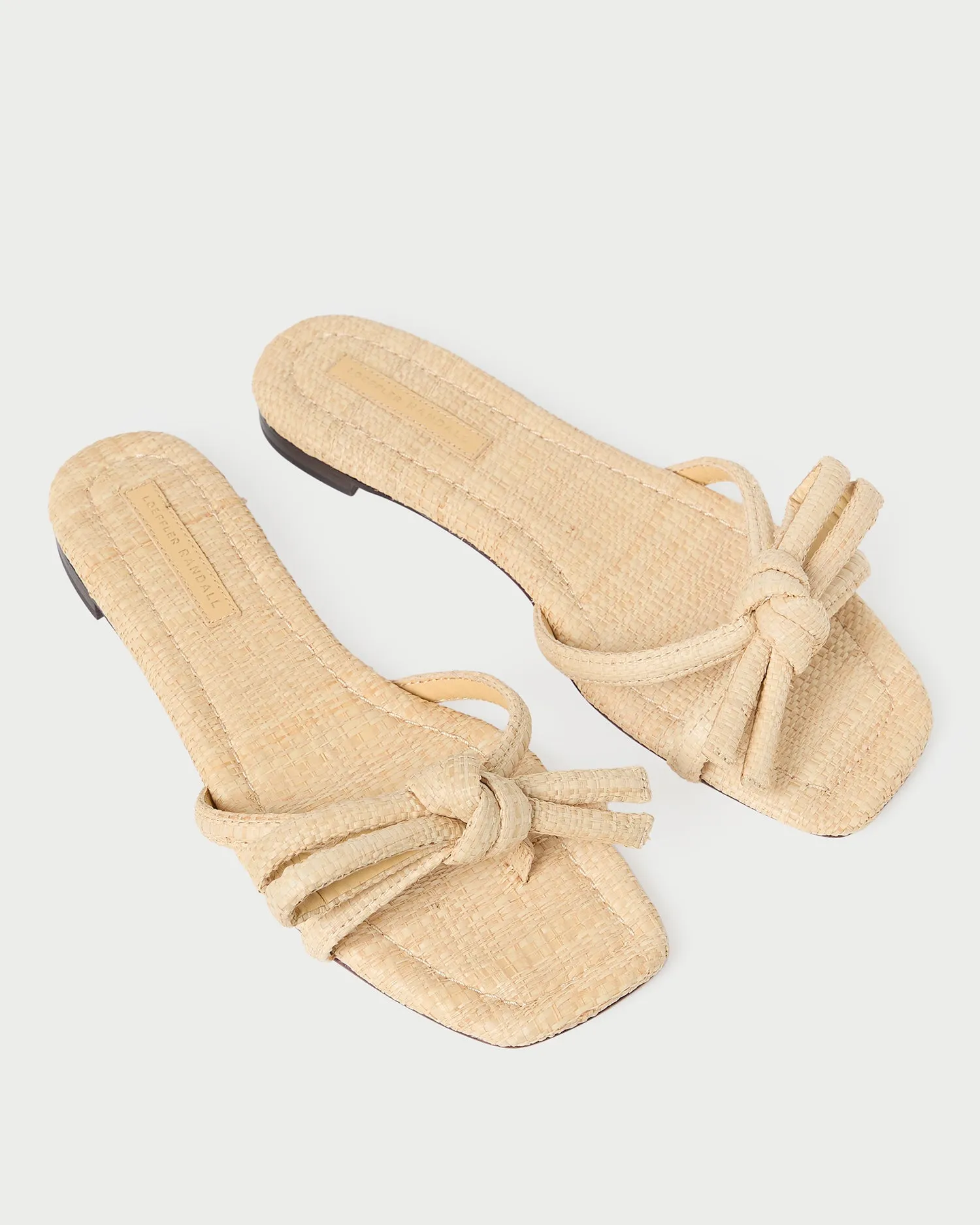 Hadley Natural Bow Sandal sold by Loeffler Randall product image thumbnail 4