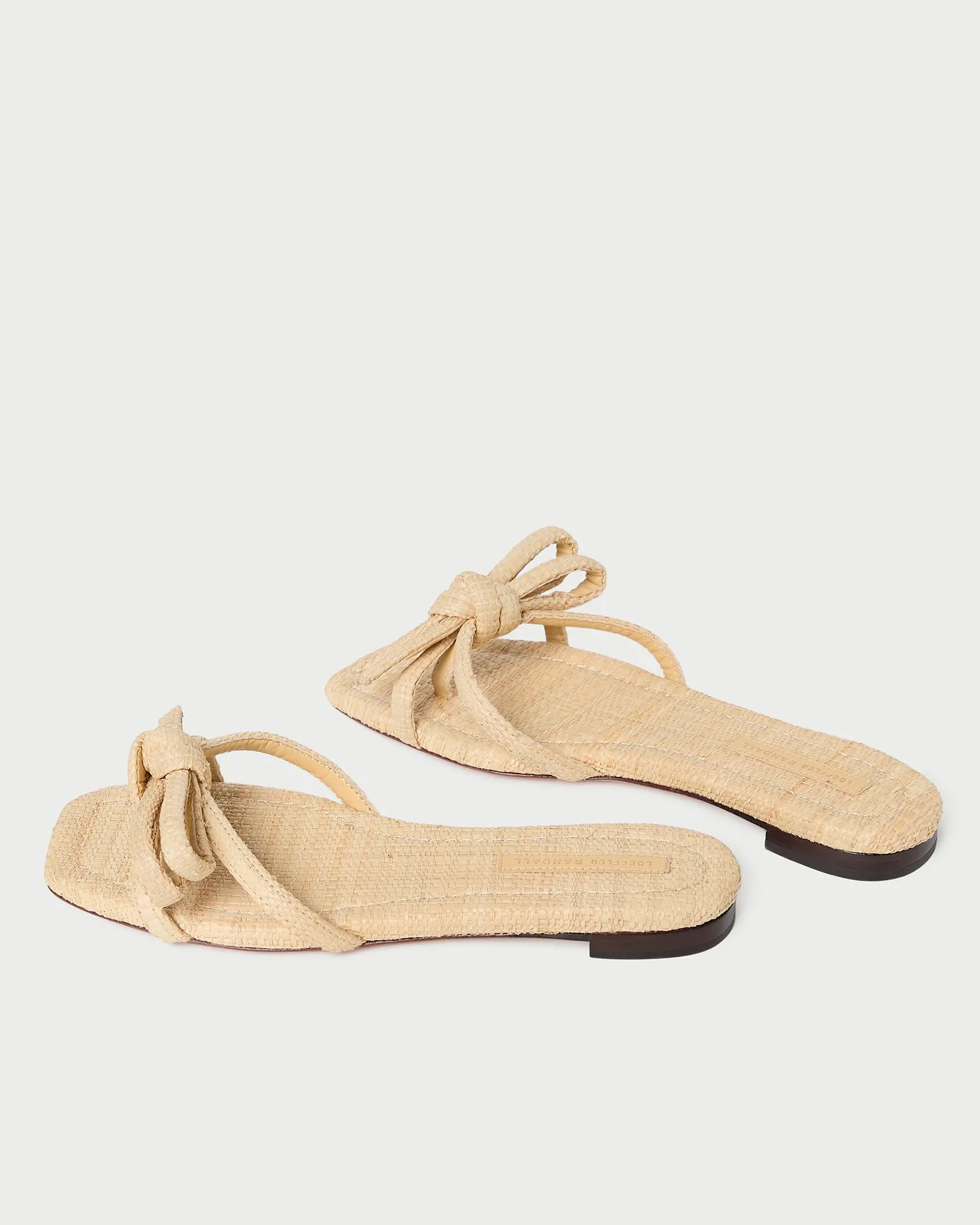 Hadley Natural Bow Sandal sold by Loeffler Randall product image thumbnail 5