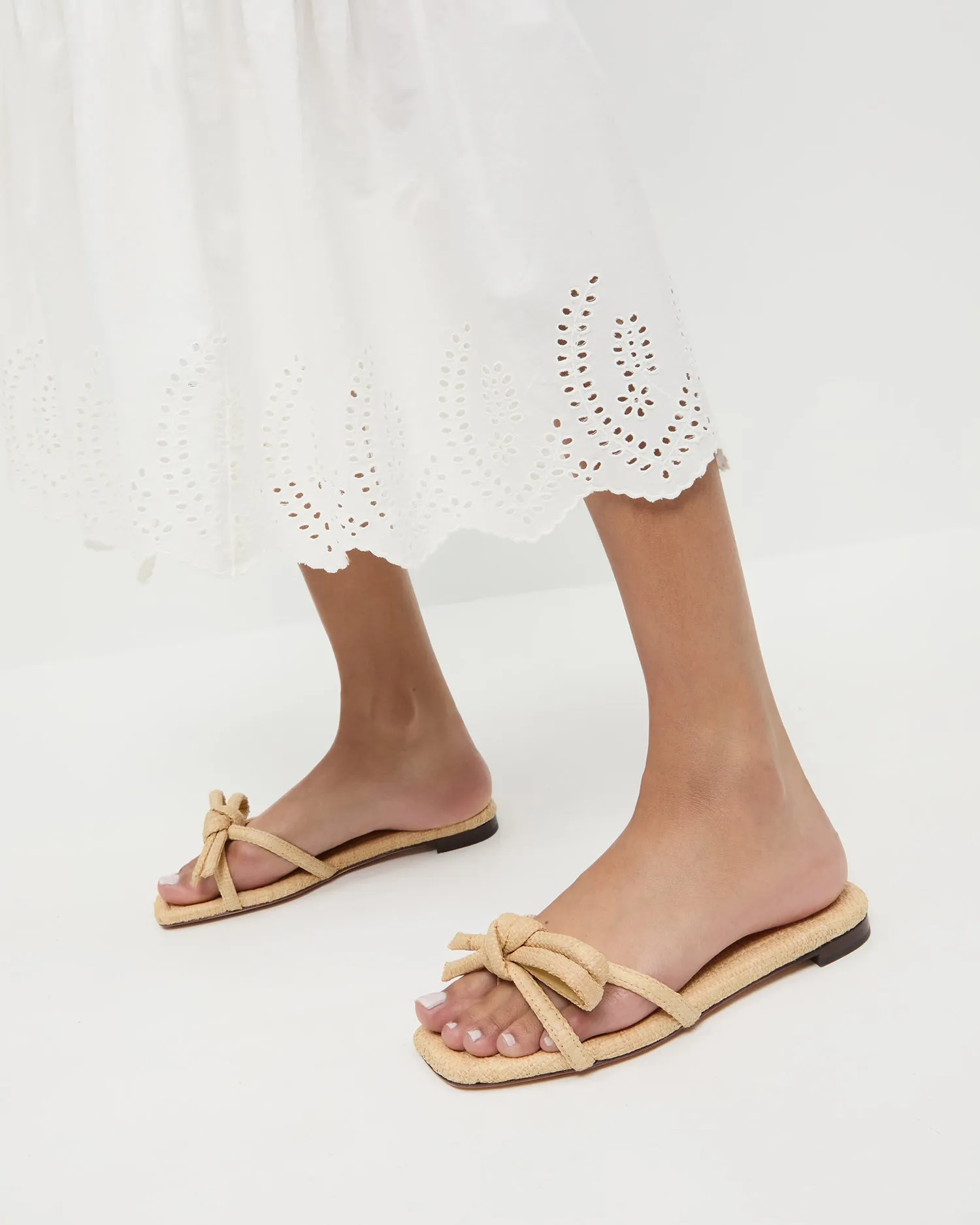 Hadley Natural Bow Sandal sold by Loeffler Randall product image thumbnail 2