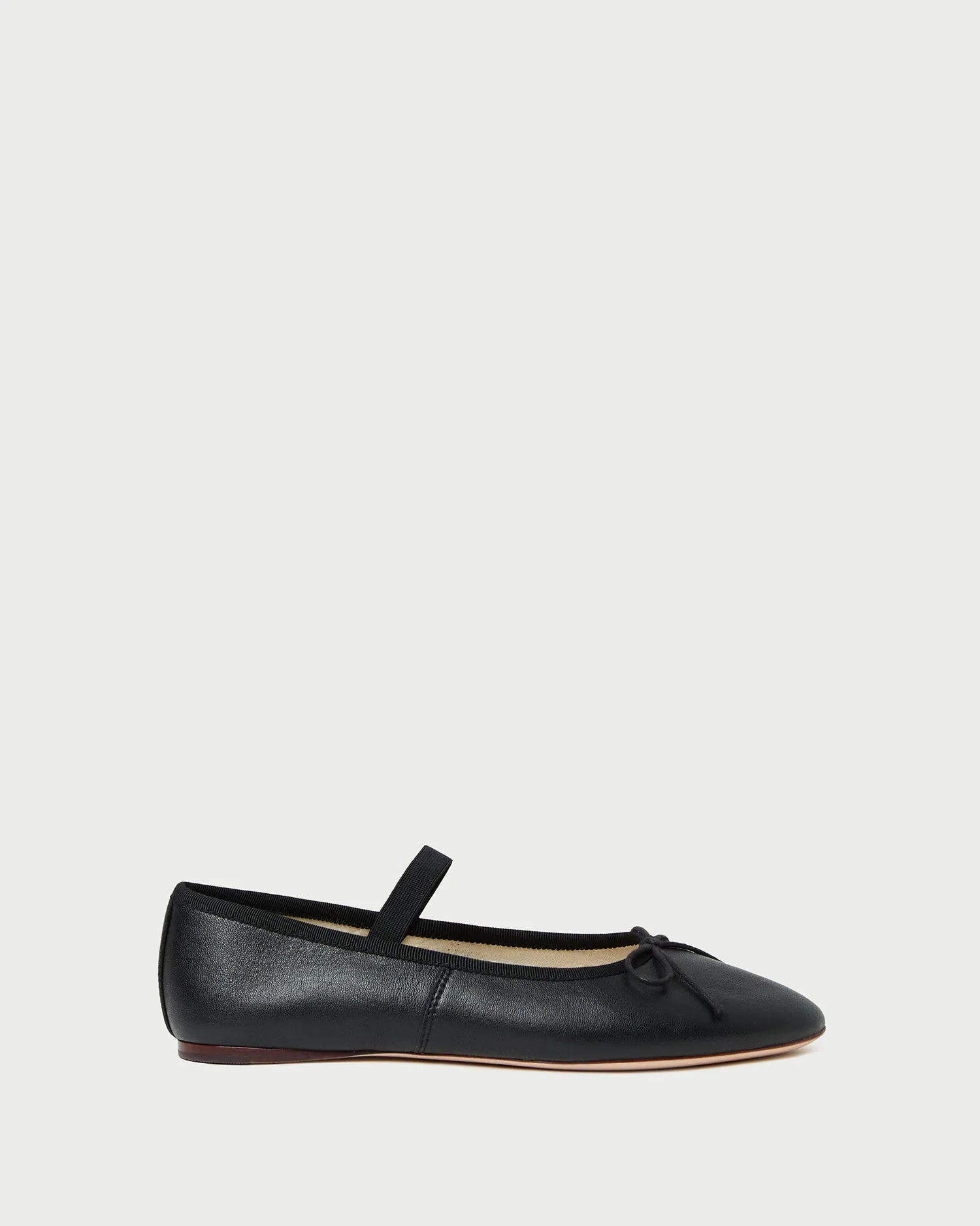 Leonie Black Leather Ballet Flat sold by Loeffler Randall product image thumbnail 3