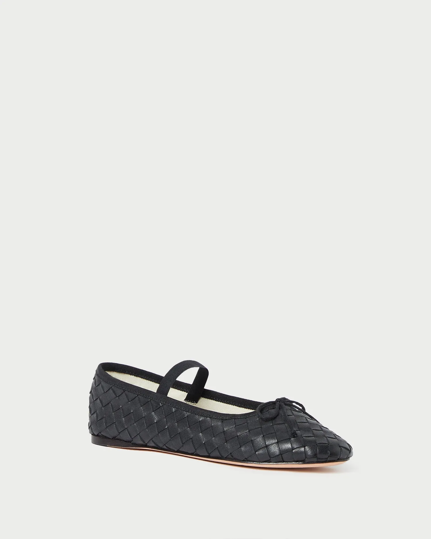 Leonie Black Woven Ballet Flat sold by Loeffler Randall product image thumbnail 3