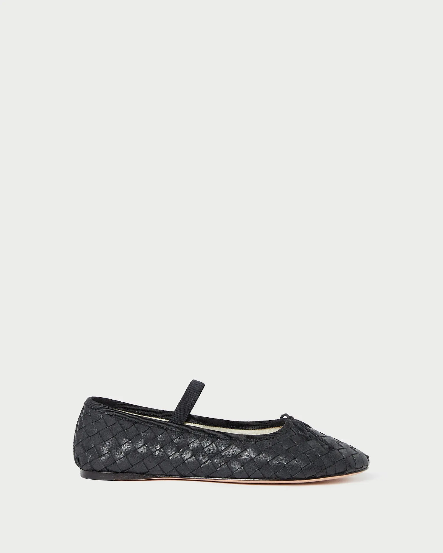 Leonie Black Woven Ballet Flat sold by Loeffler Randall product image thumbnail 4