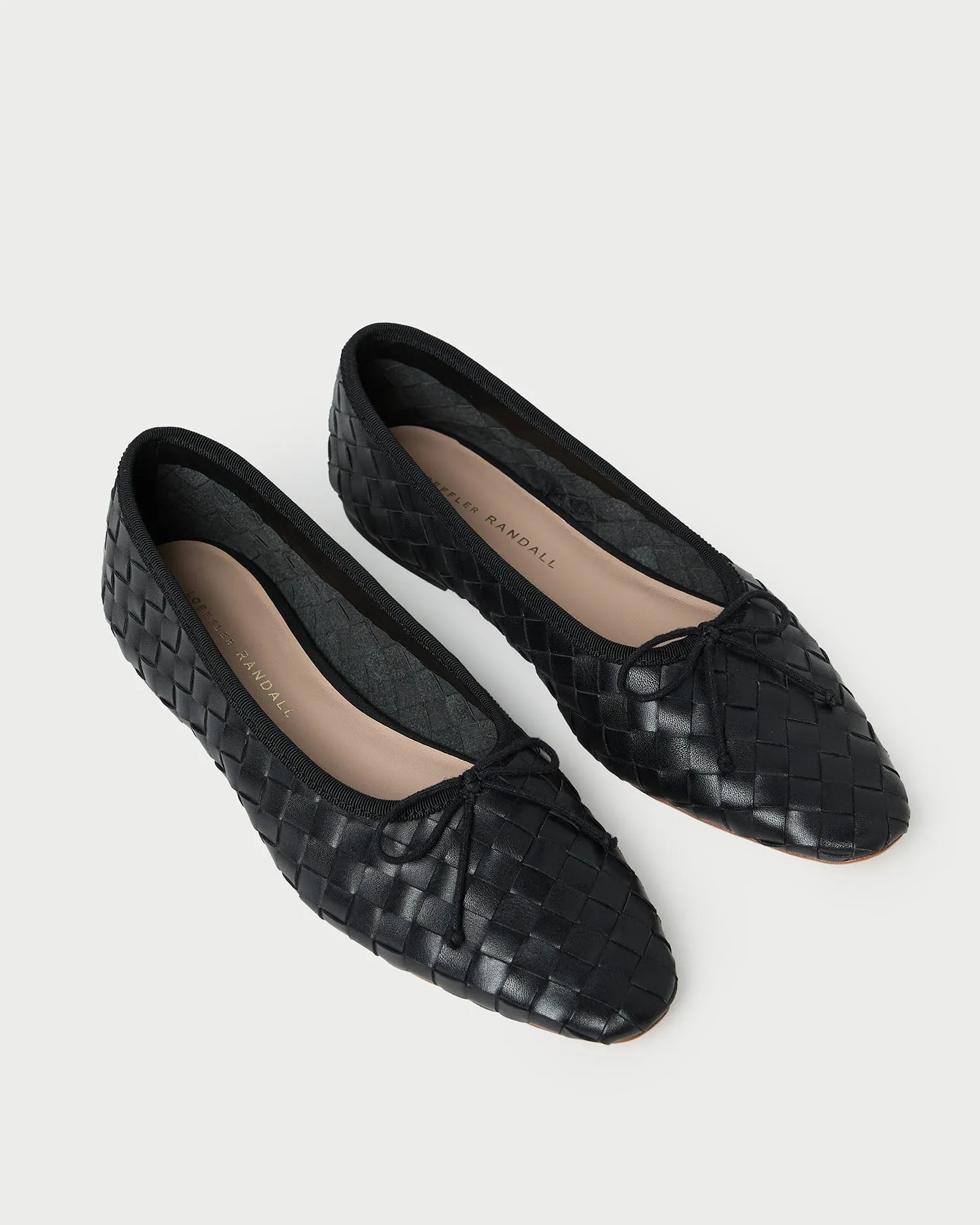 Landry Black Woven Ballet Flat sold by Loeffler Randall product image thumbnail 4