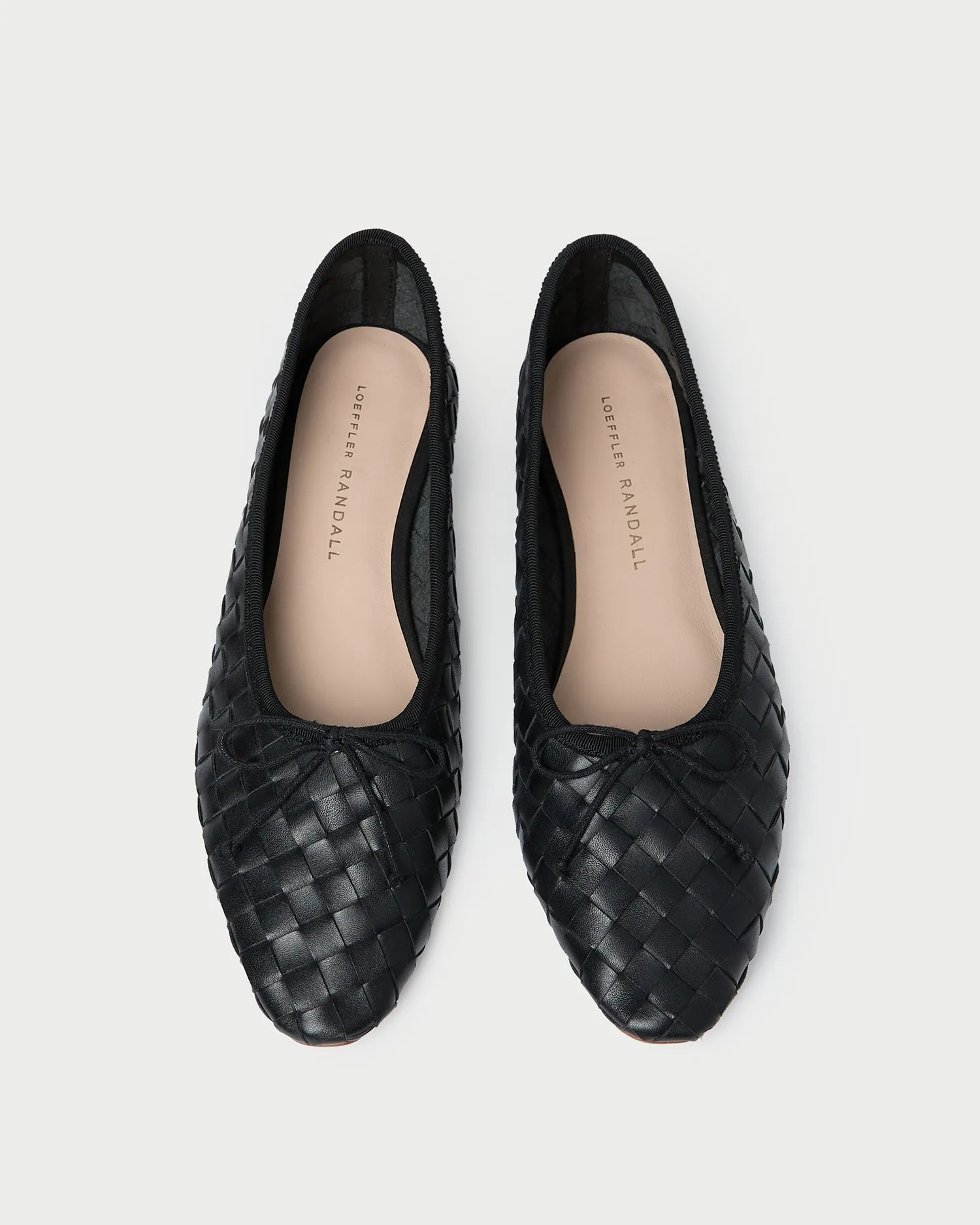 Landry Black Woven Ballet Flat sold by Loeffler Randall