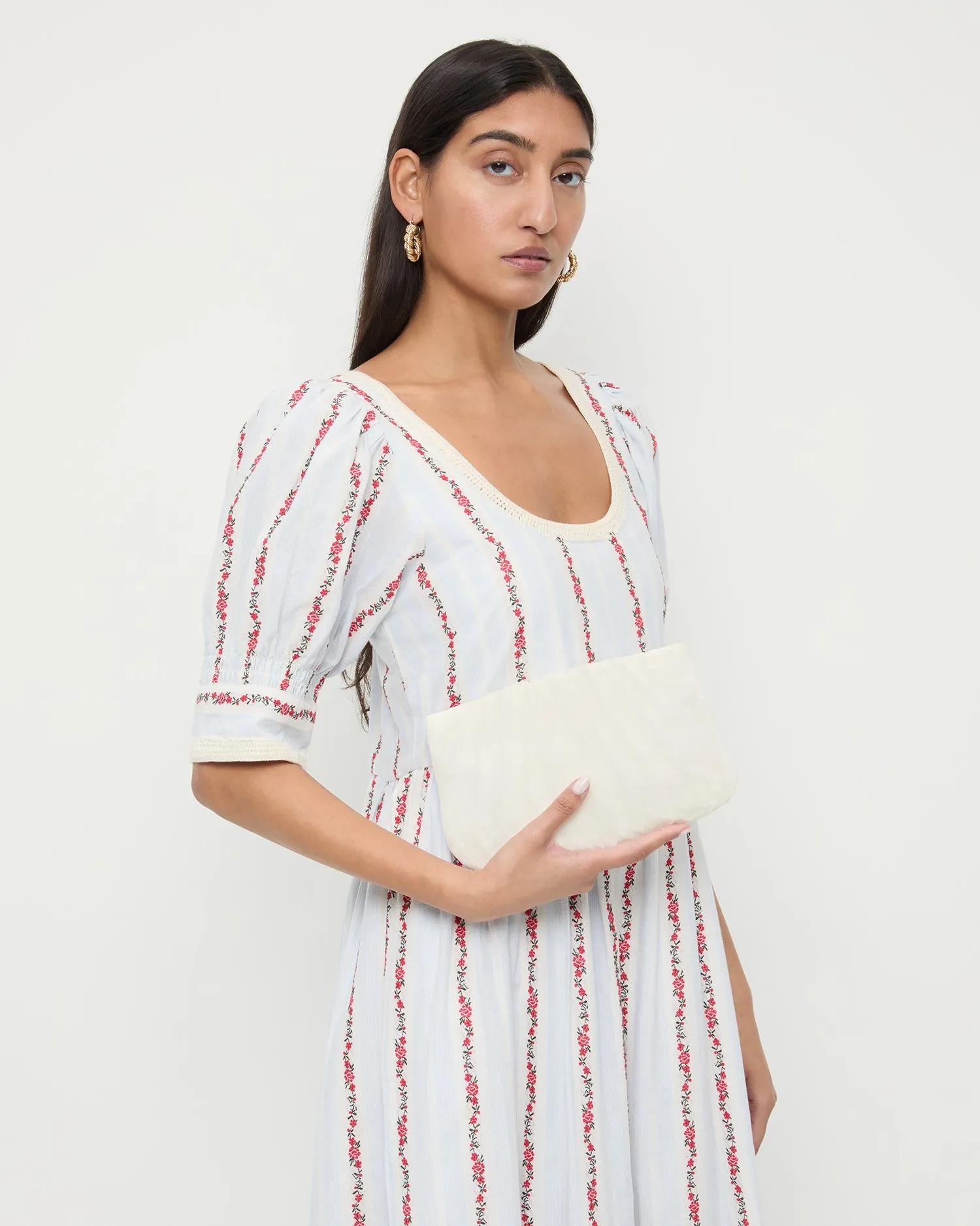 Brit Pearl Flat Pleated Clutch sold by Loeffler Randall product image thumbnail 5