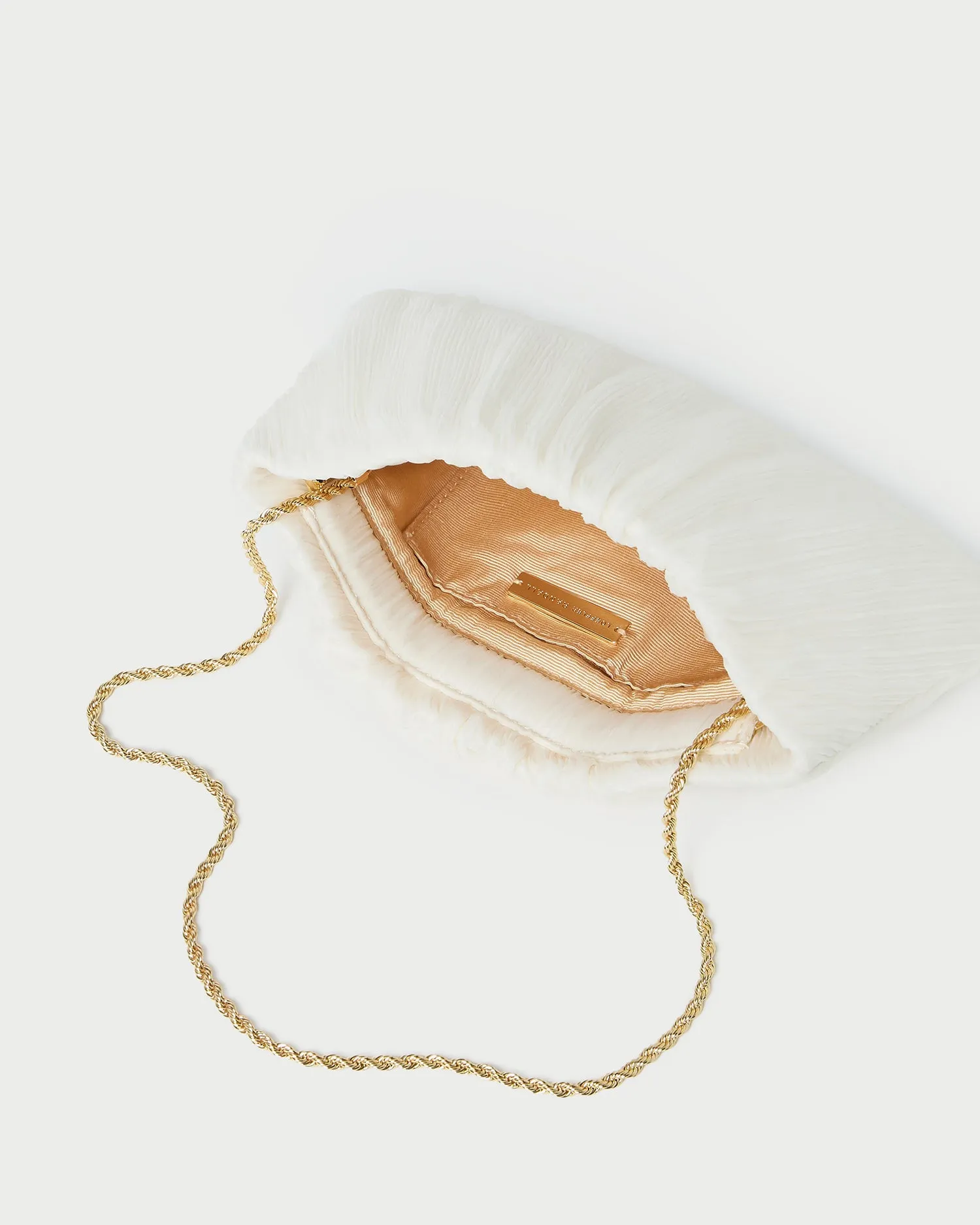 Brit Pearl Flat Pleated Clutch sold by Loeffler Randall product image thumbnail 4