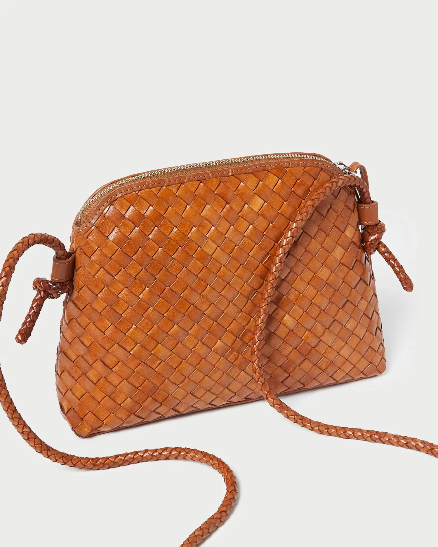 Mallory Timber Woven Leather Crossbody sold by Loeffler Randall product image thumbnail 3