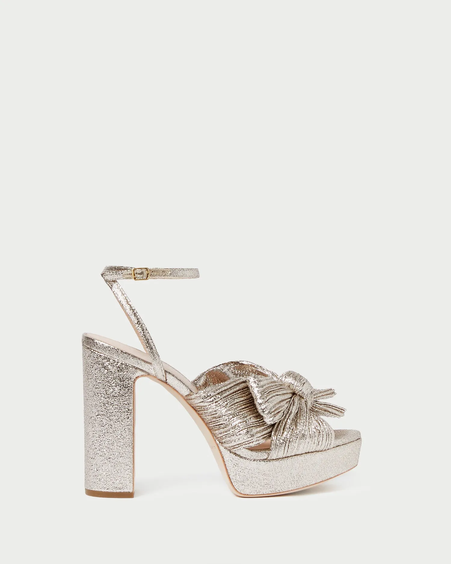 Natalia Champagne Platform Bow Heel sold by Loeffler Randall product image thumbnail 3