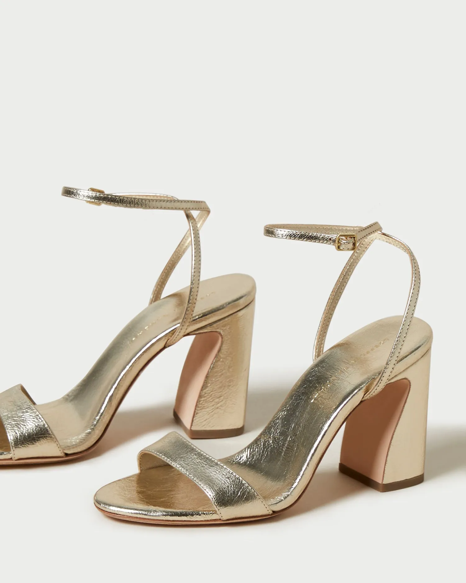 Malia Champagne Curved-Heel Sandal sold by Loeffler Randall product image thumbnail 5