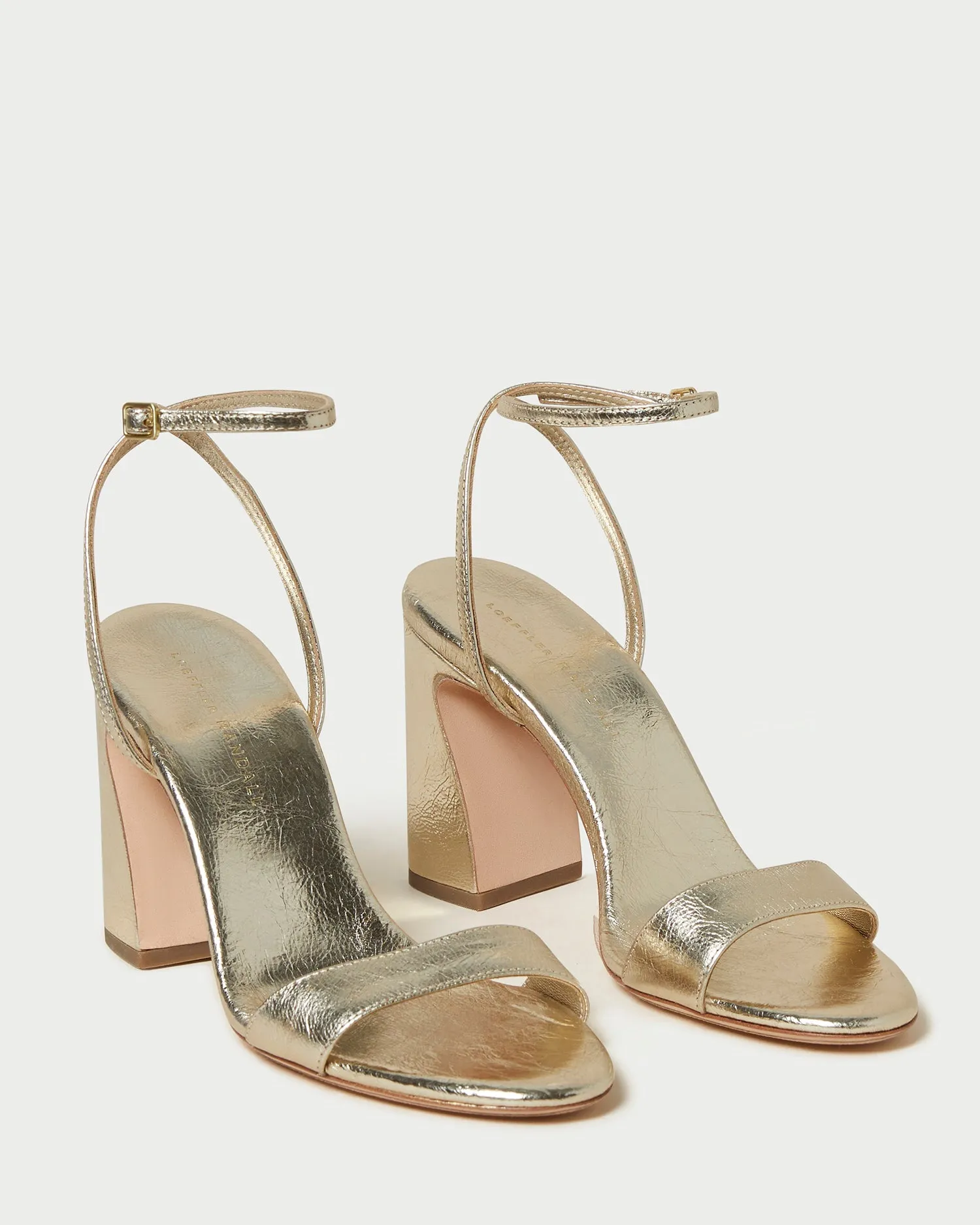 Malia Champagne Curved-Heel Sandal sold by Loeffler Randall product image thumbnail 3
