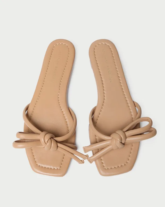 Hadley Dune Leather Bow Sandal sold by Loeffler Randall