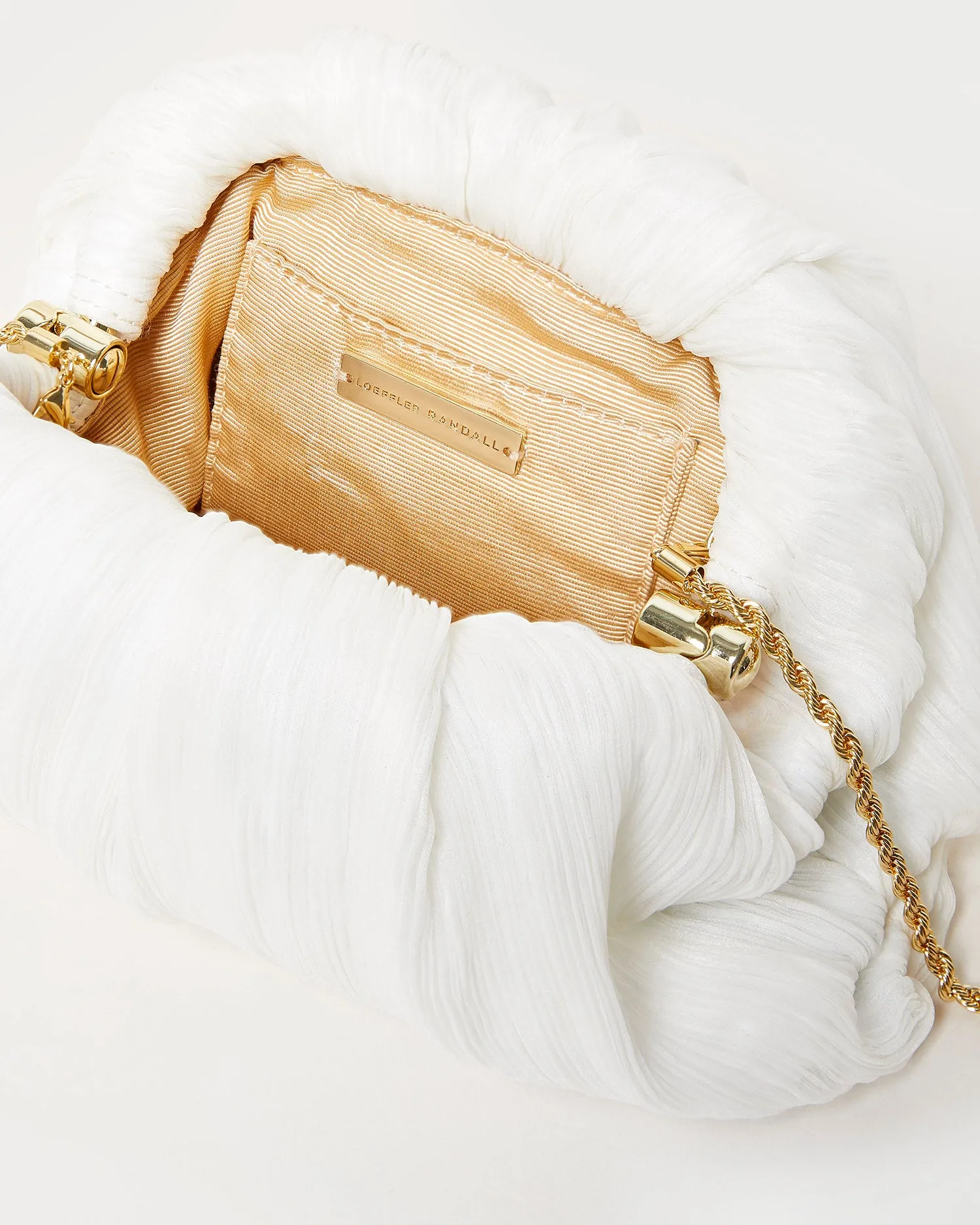 Bailey Pearl Pleated Dome Clutch sold by Loeffler Randall product image thumbnail 4