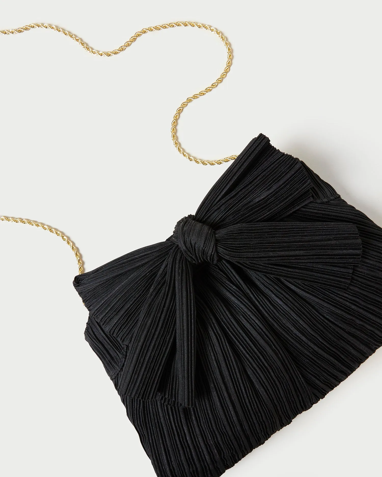 Rayne Black Bow Clutch sold by Loeffler Randall product image thumbnail 3