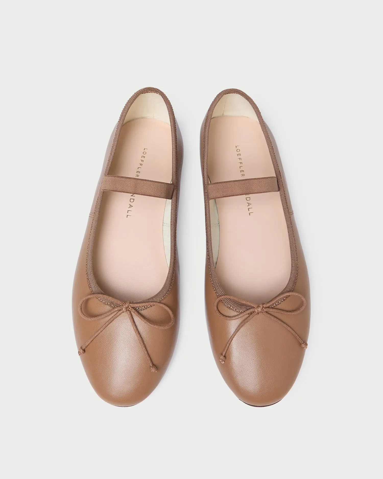 Leonie Safari Leather Ballet Flat sold by Loeffler Randall