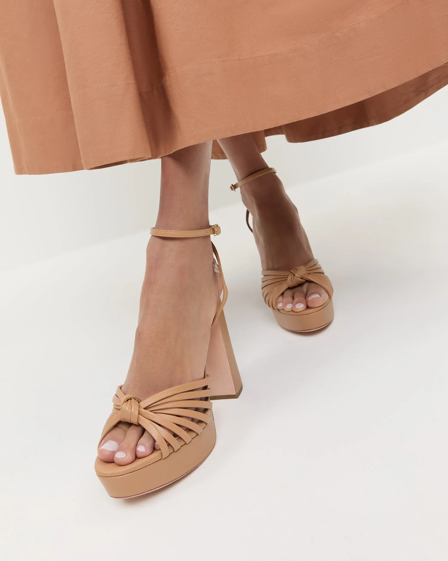 Rivka Dune Knot Platform Sandal sold by Loeffler Randall product image thumbnail 2