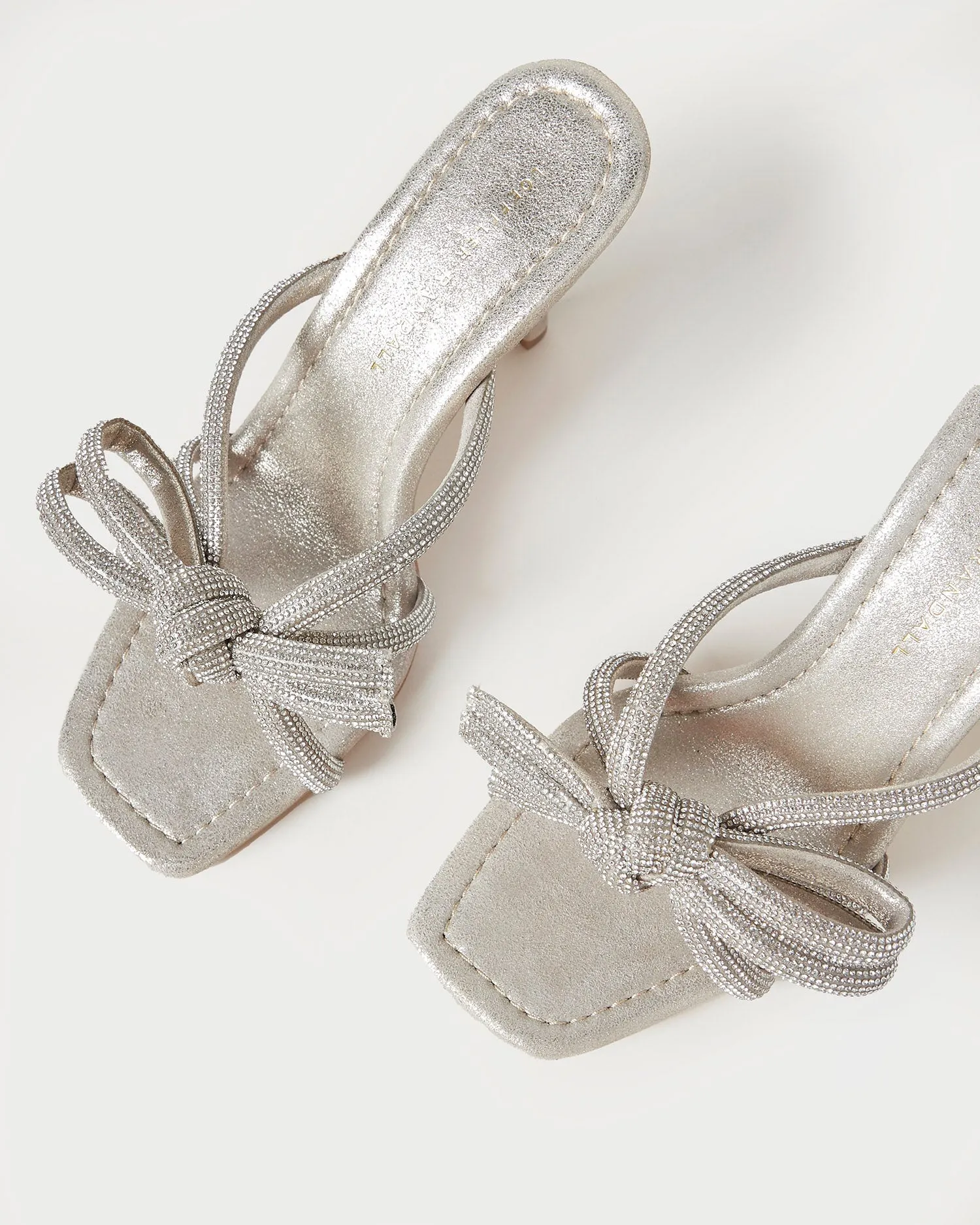 Margi Cappuccino Bow Heel sold by Loeffler Randall product image thumbnail 3