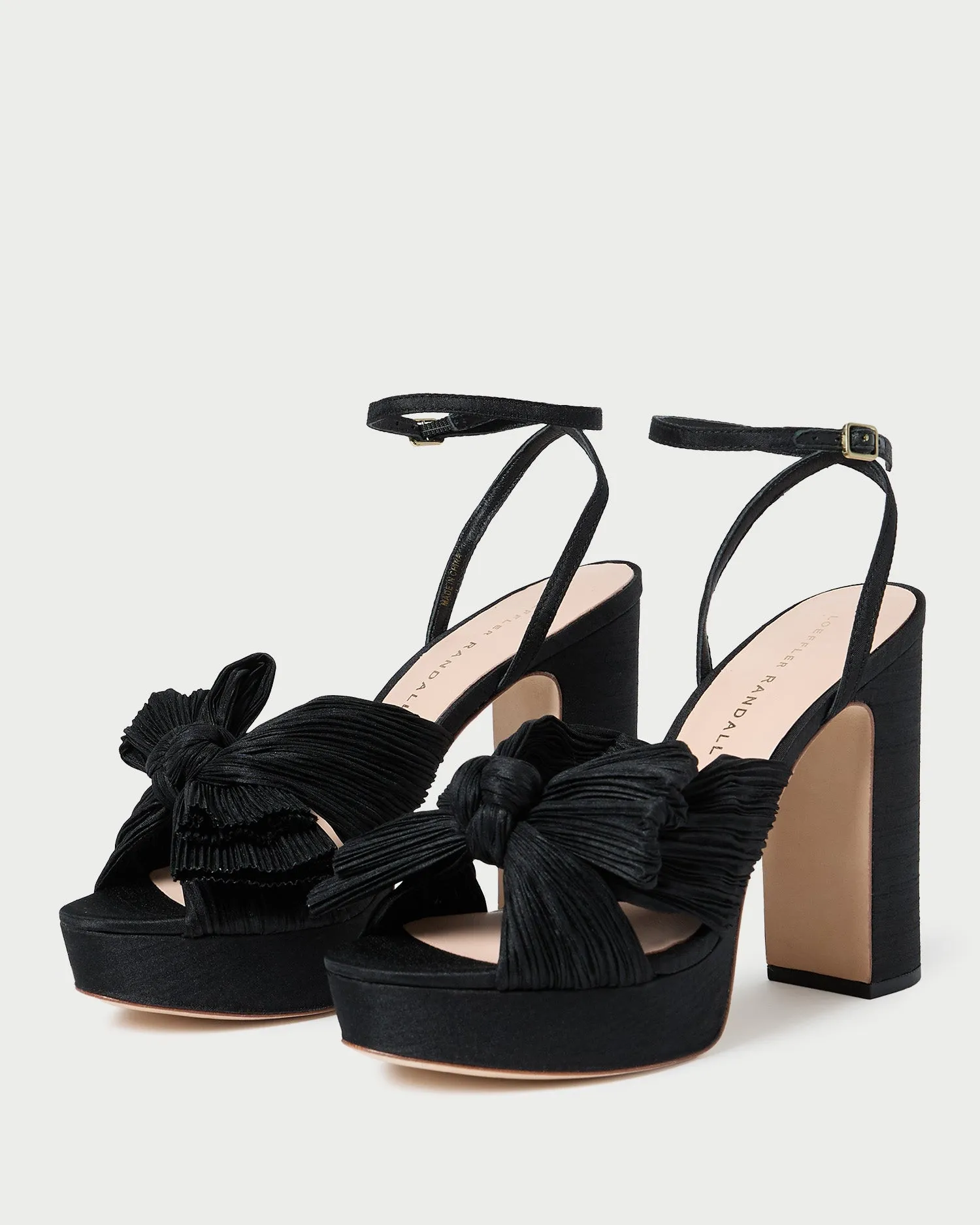 Natalia Black Platform Bow Heel sold by Loeffler Randall product image thumbnail 4