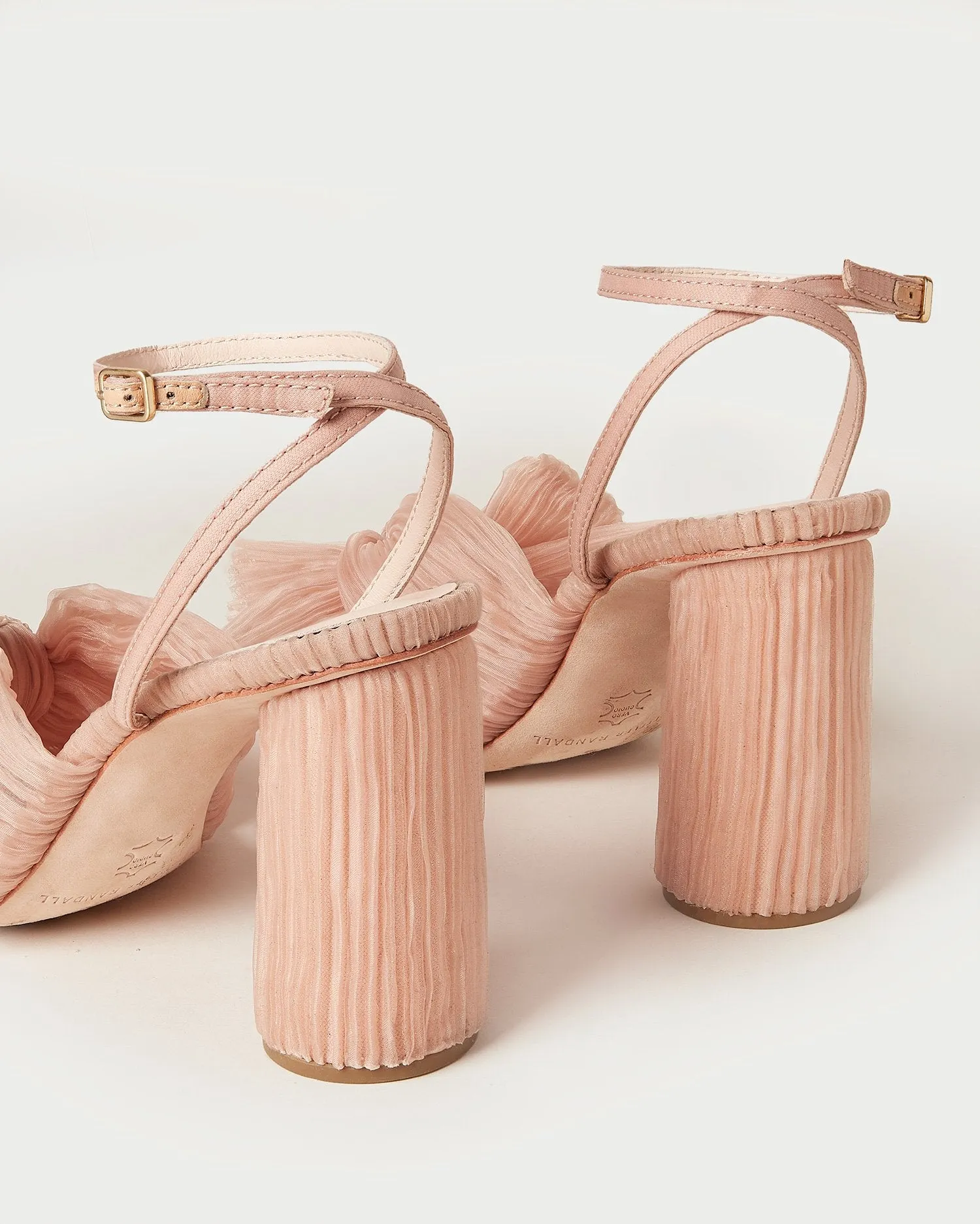 Camellia Beauty Pleated Bow Heel sold by Loeffler Randall product image thumbnail 5