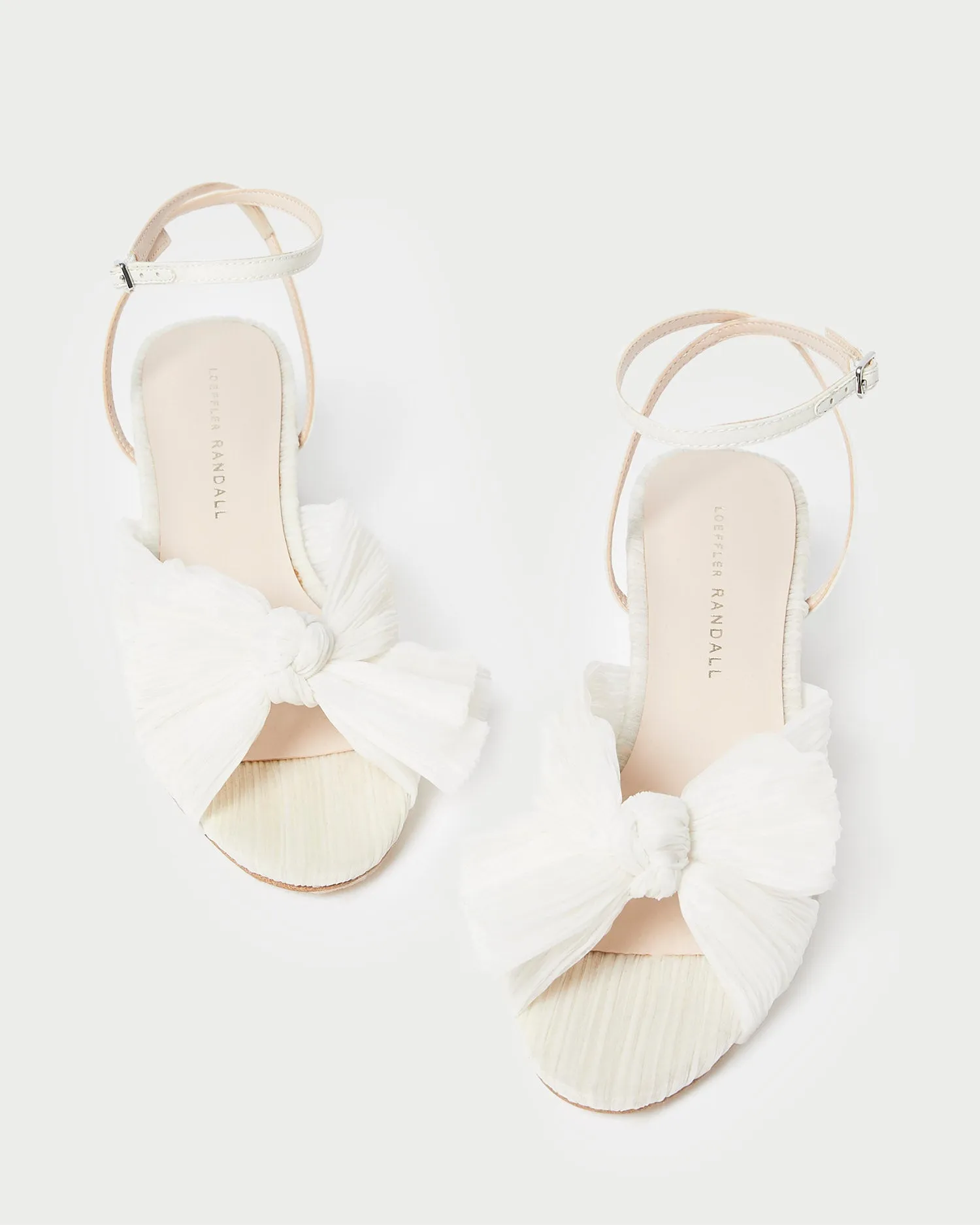 Dahlia Pearl Pleated Bow Heel sold by Loeffler Randall product image thumbnail 3