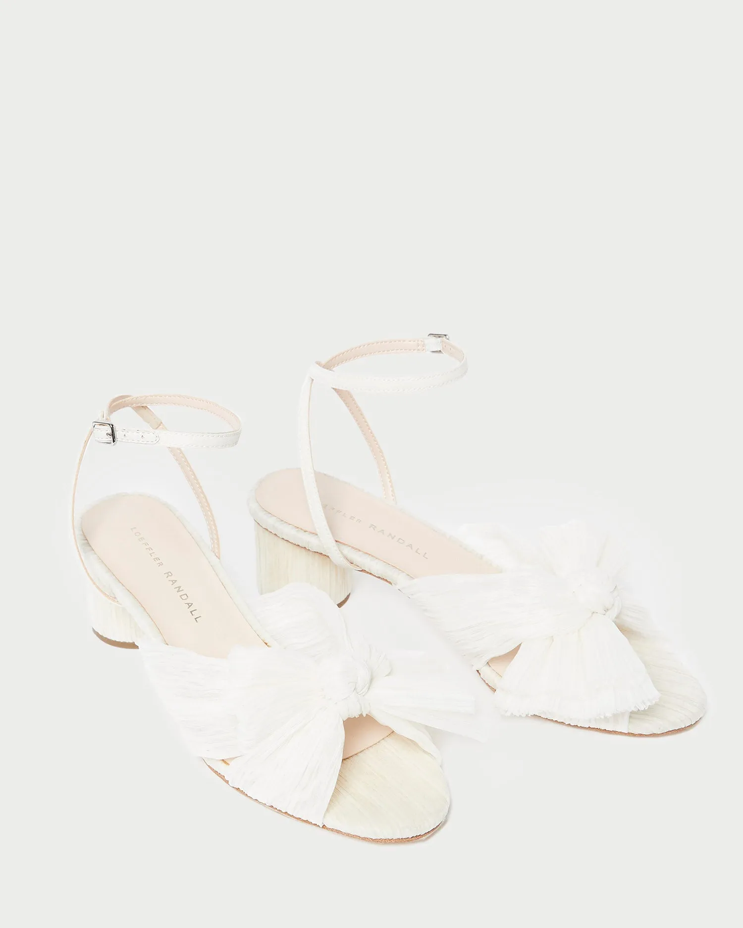 Dahlia Pearl Pleated Bow Heel sold by Loeffler Randall product image thumbnail 4
