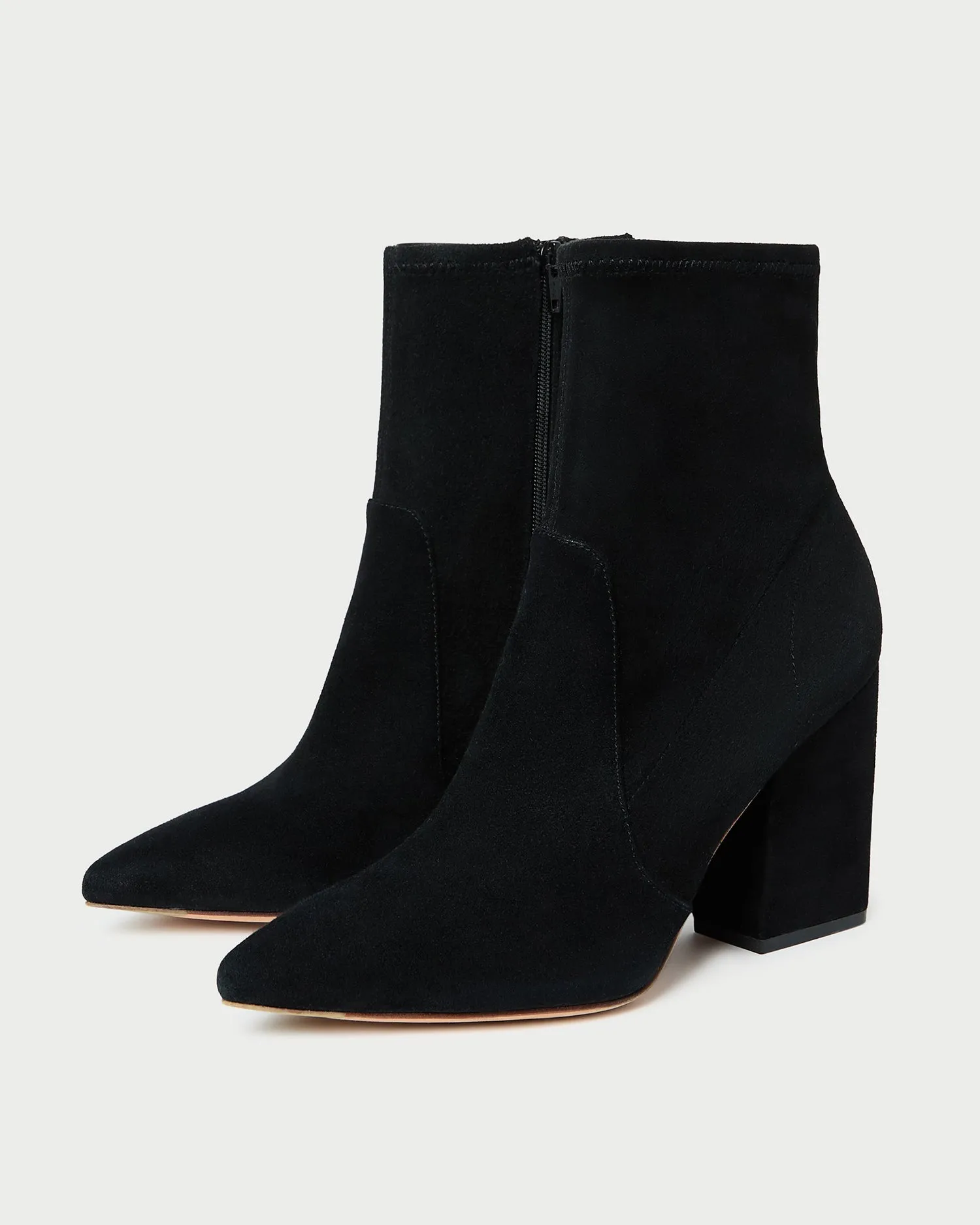 Isla Black Suede Ankle Bootie sold by Loeffler Randall product image thumbnail 4